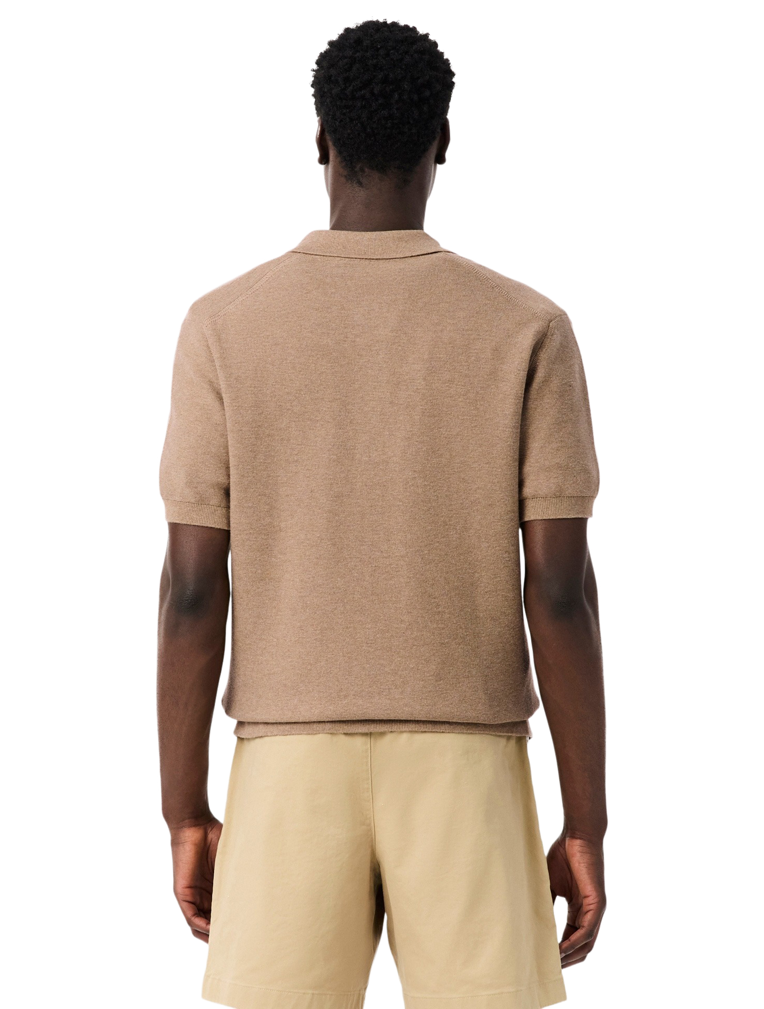 Lacoste - AH1043 Beige - Heren - T-Shirts & Polos - 49990_77_3