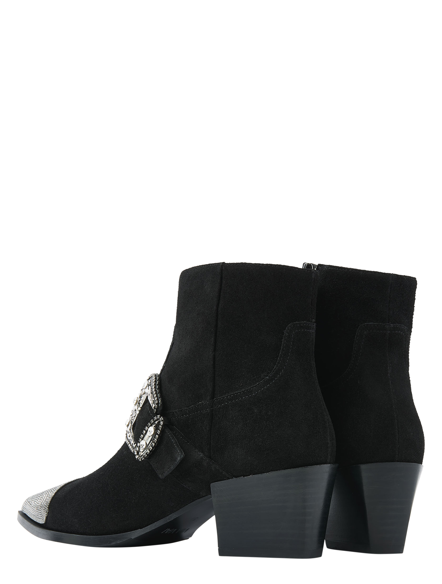 VIA VAI - Kate Jemma 62313 01-900 Black - Dames - Boots - Enkellaarsjes - 50066_11_3