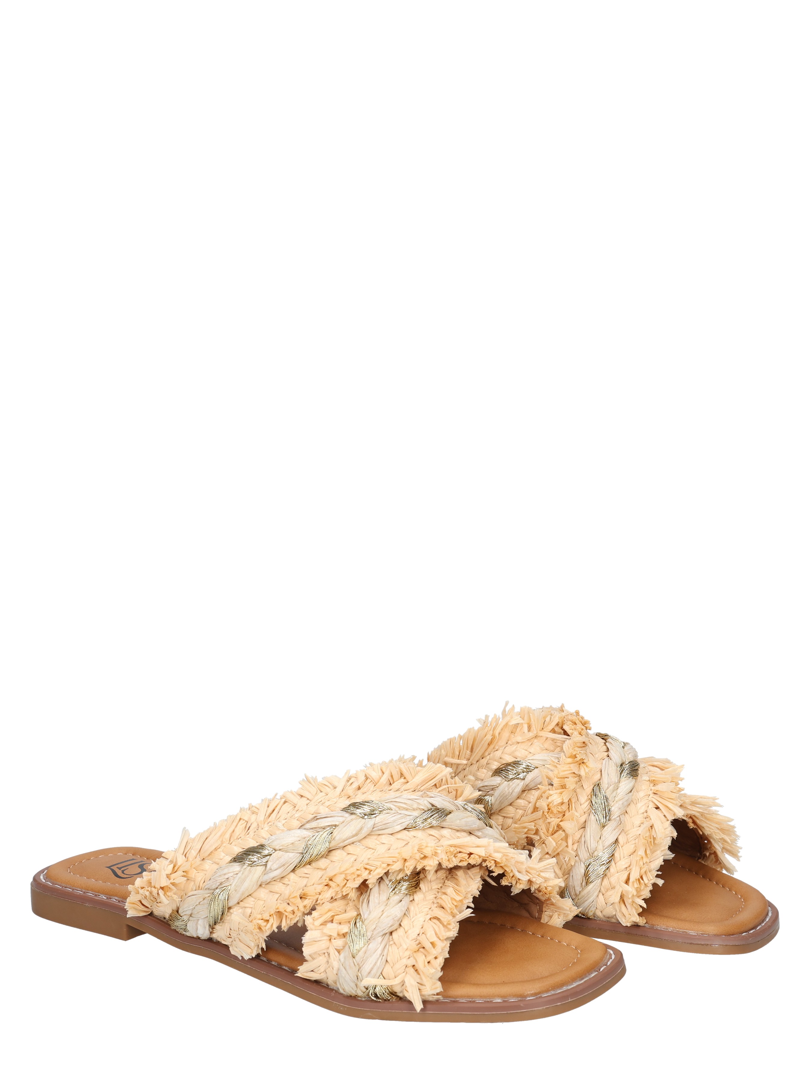 Lisa & Jo - Zahide 2 Beige - Dames - Muiltjes - 50299_77_6