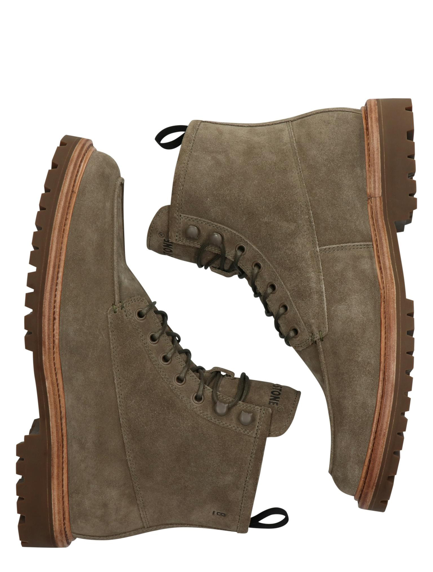 Blackstone Footwear - CG164 Canteen Green - Heren - Boots - Veter Boots - 47829_66_6