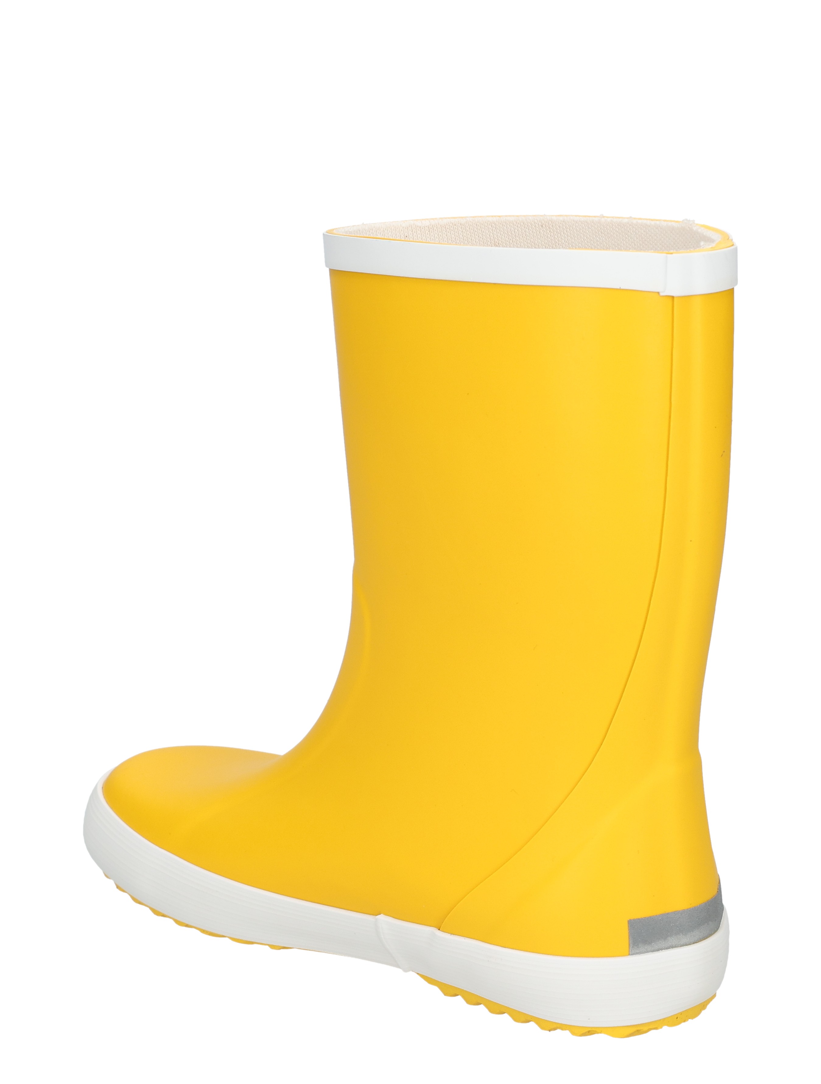 rubber, boot, rain boot, yellow, mid-calf