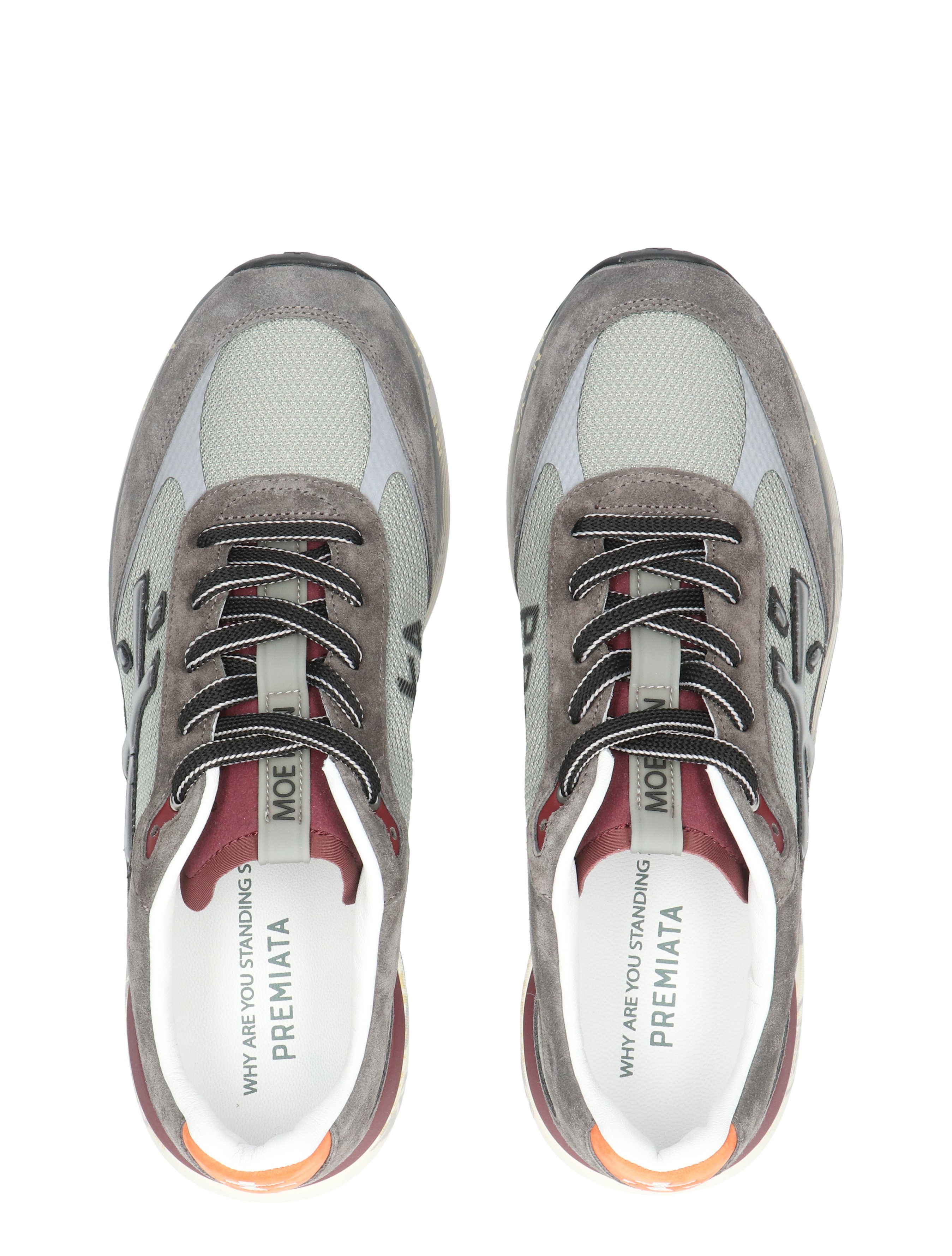 Premiata - Moerun Men 7773 Grey - Heren - Lage Sneakers - Sneakers - 48846_99_7