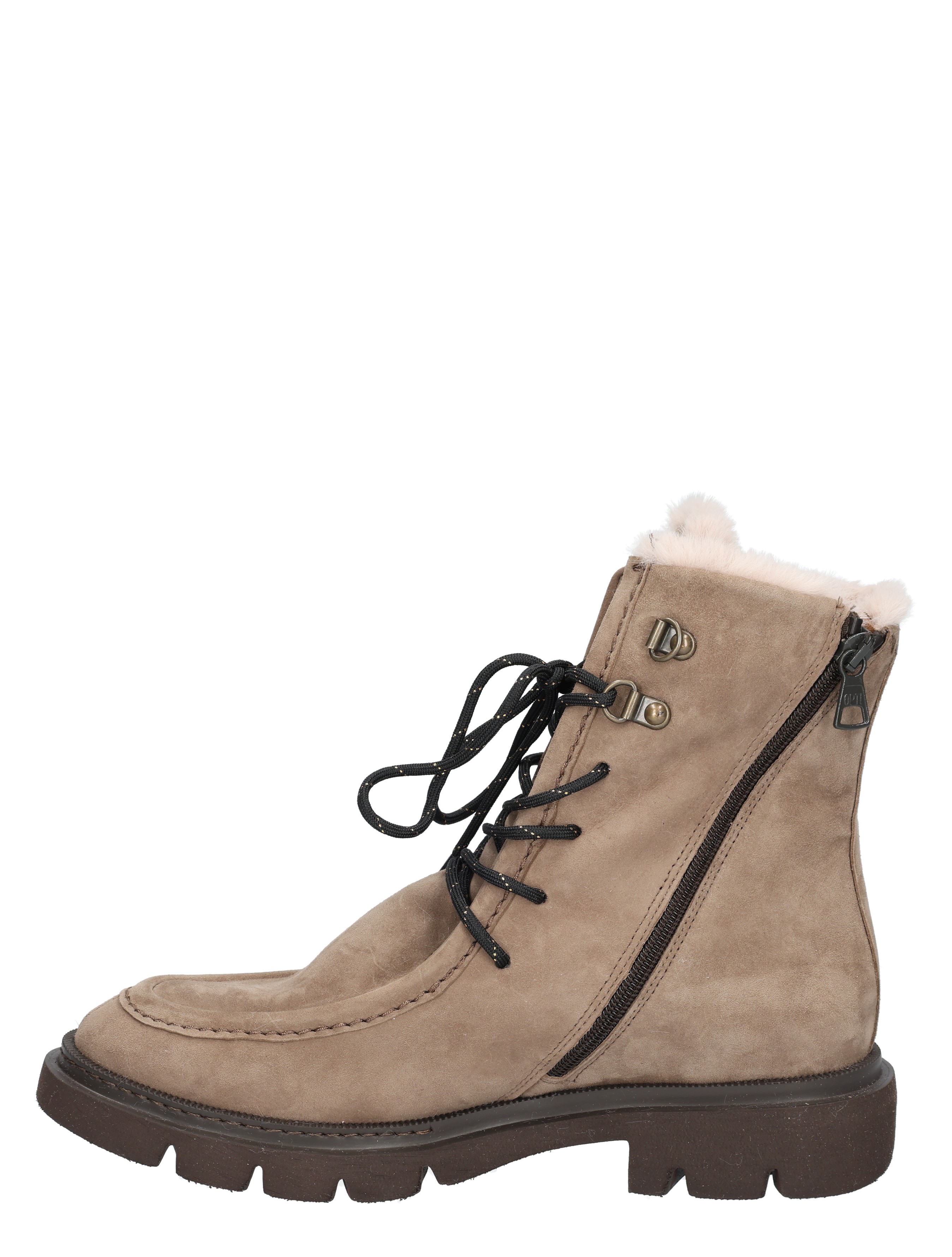 Piedi Nudi - Gitte Steel Taupe G-Wijdte - Dames - Boots - Veter Boots - 49140_77_2