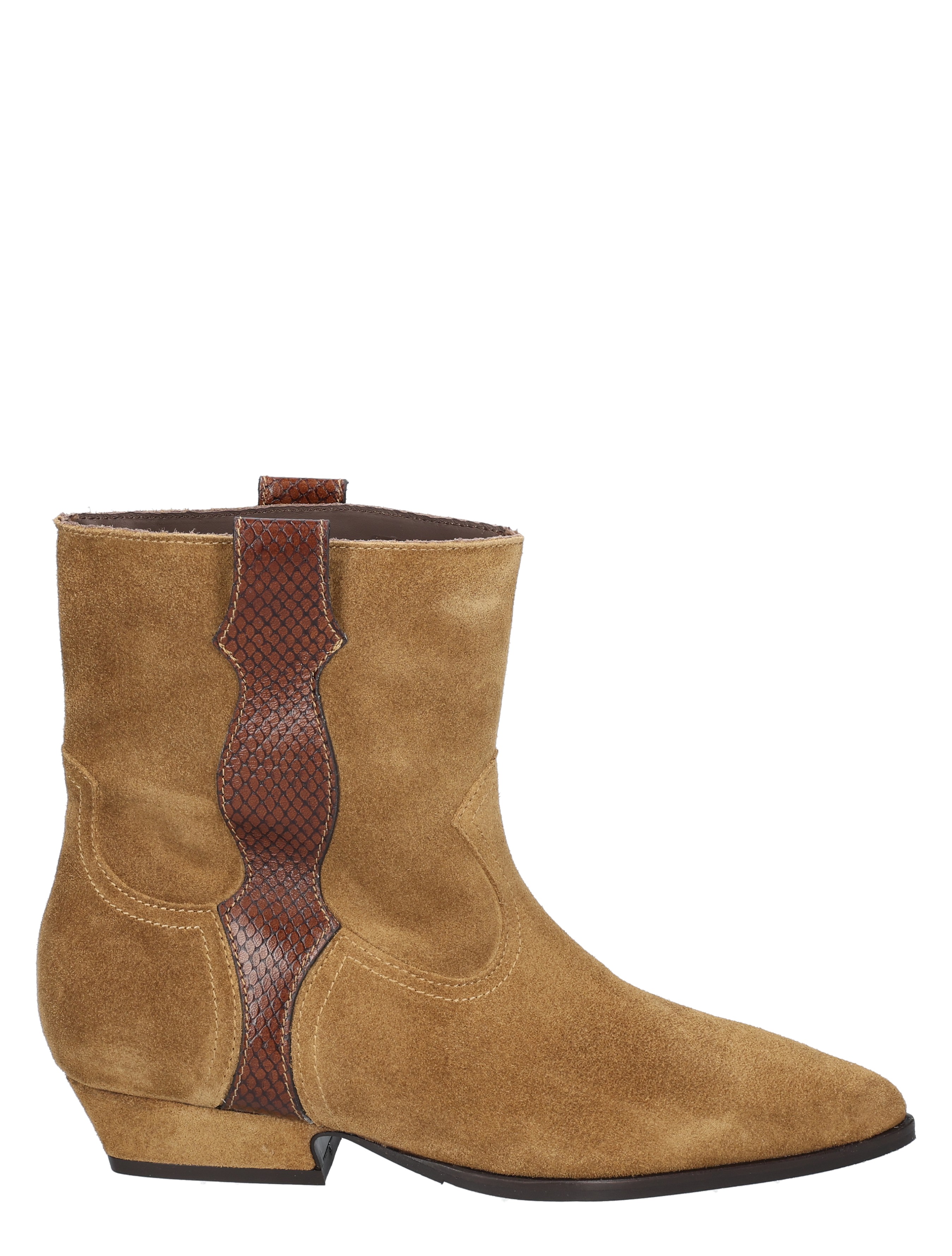 VIA VAI - 62490 Vive Anna 01-1384 Beige - Boots - Dames - Cowboylaarzen - 52168_77_1