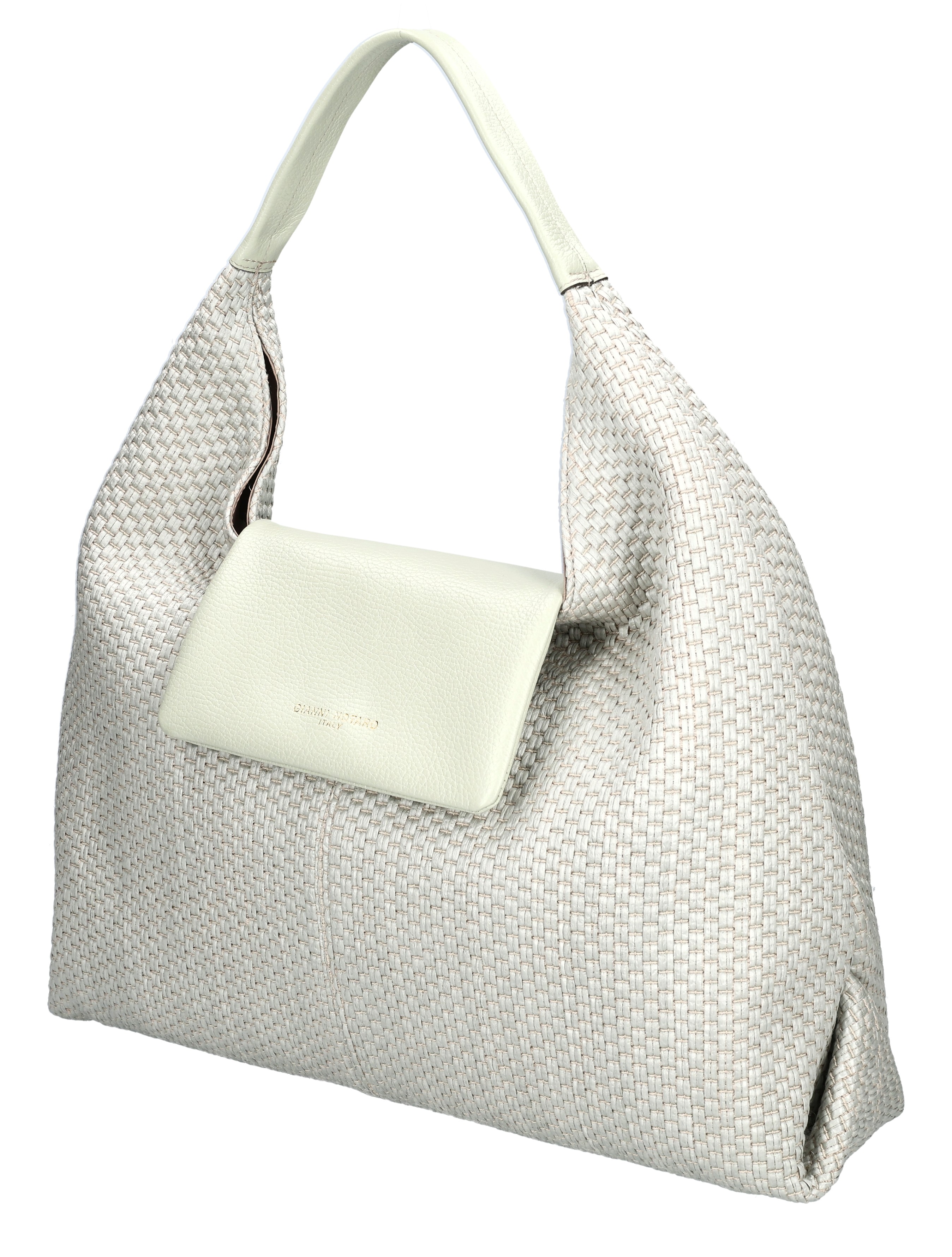 tasje, handtas, weven patroon, kleur licht, kleine flap