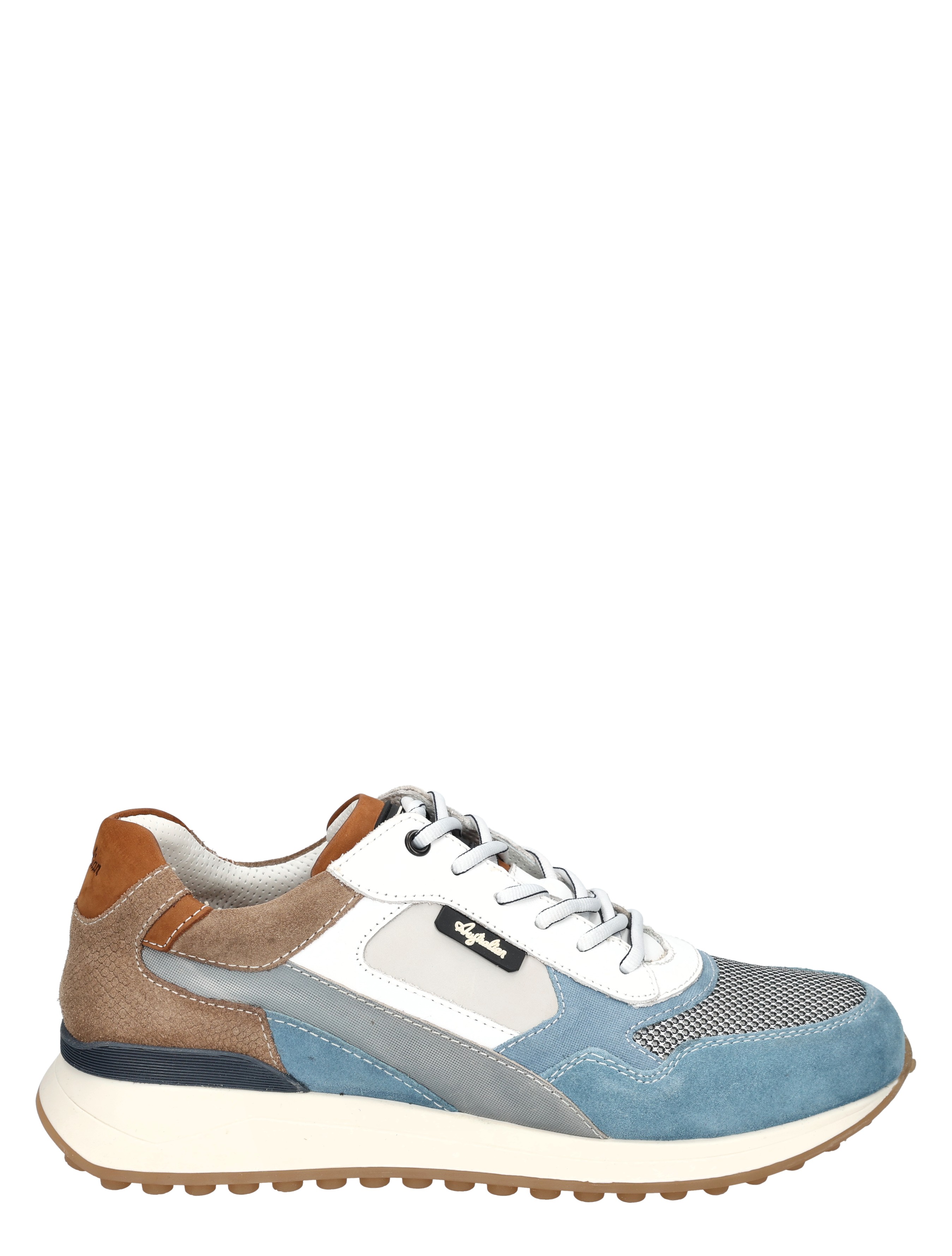 Australian - Yamato 15.1512.01.KK9 Grey Blue Beige - Heren - Veterschoenen - Casual Veterschoenen - 50782_39_1