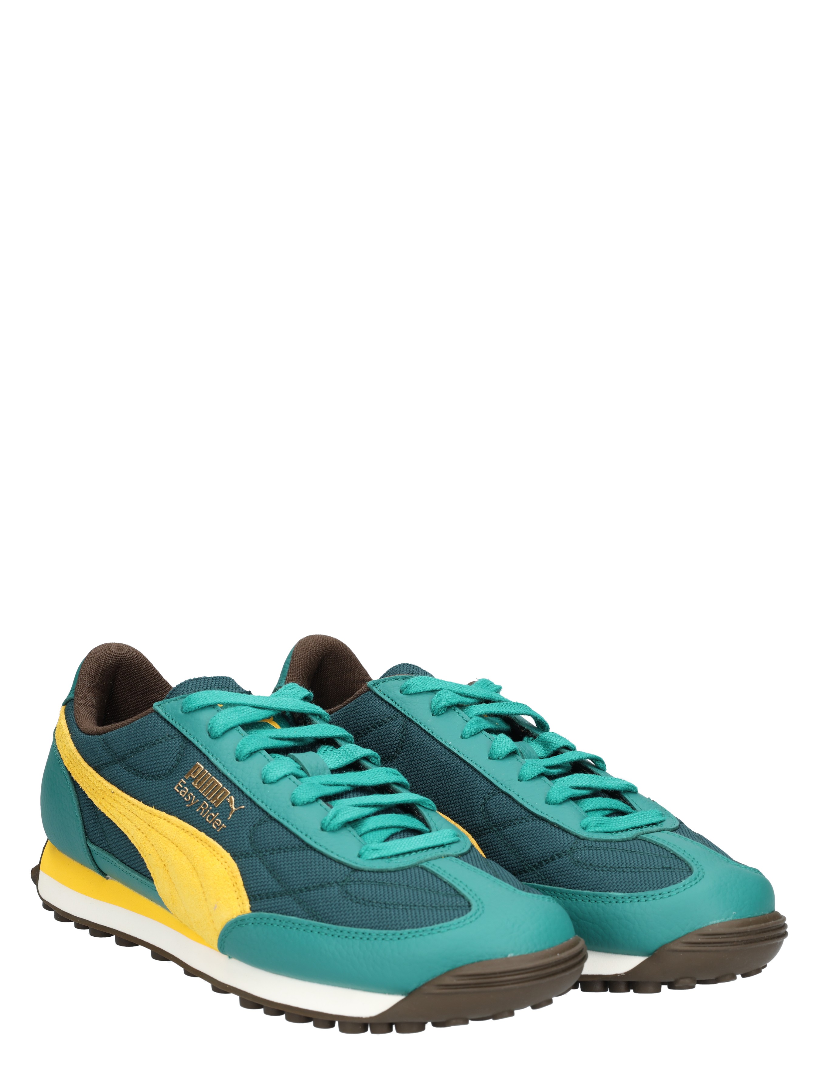 Puma - Easy Rider 403176 02 Green Terrain Yellow - Heren - Lage Sneakers - Sneakers - 48071_66_5