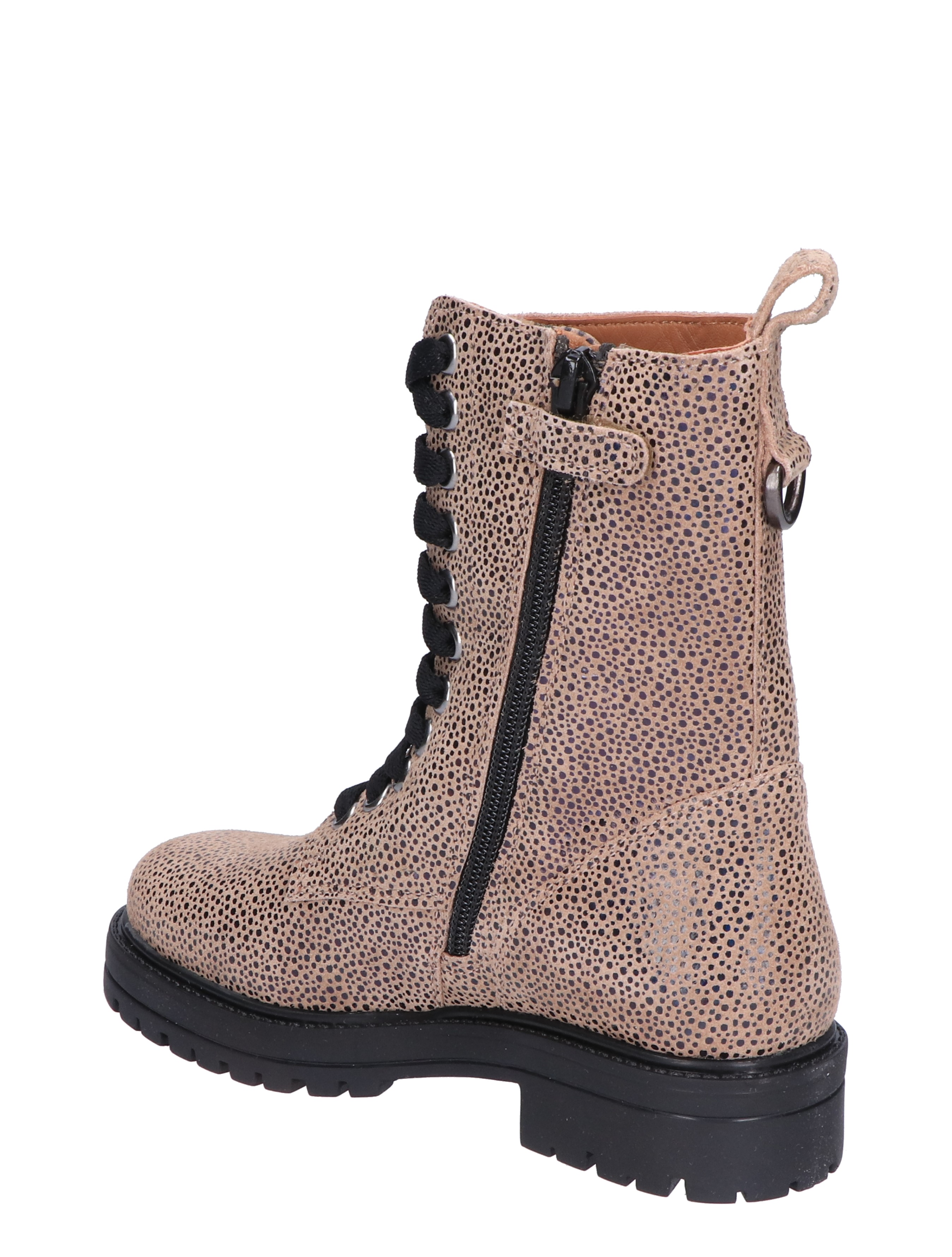 Braqeez - 424558 Taupe - Meisjes - Veter Boots - Boots - Biker Boots - 45734_77_4