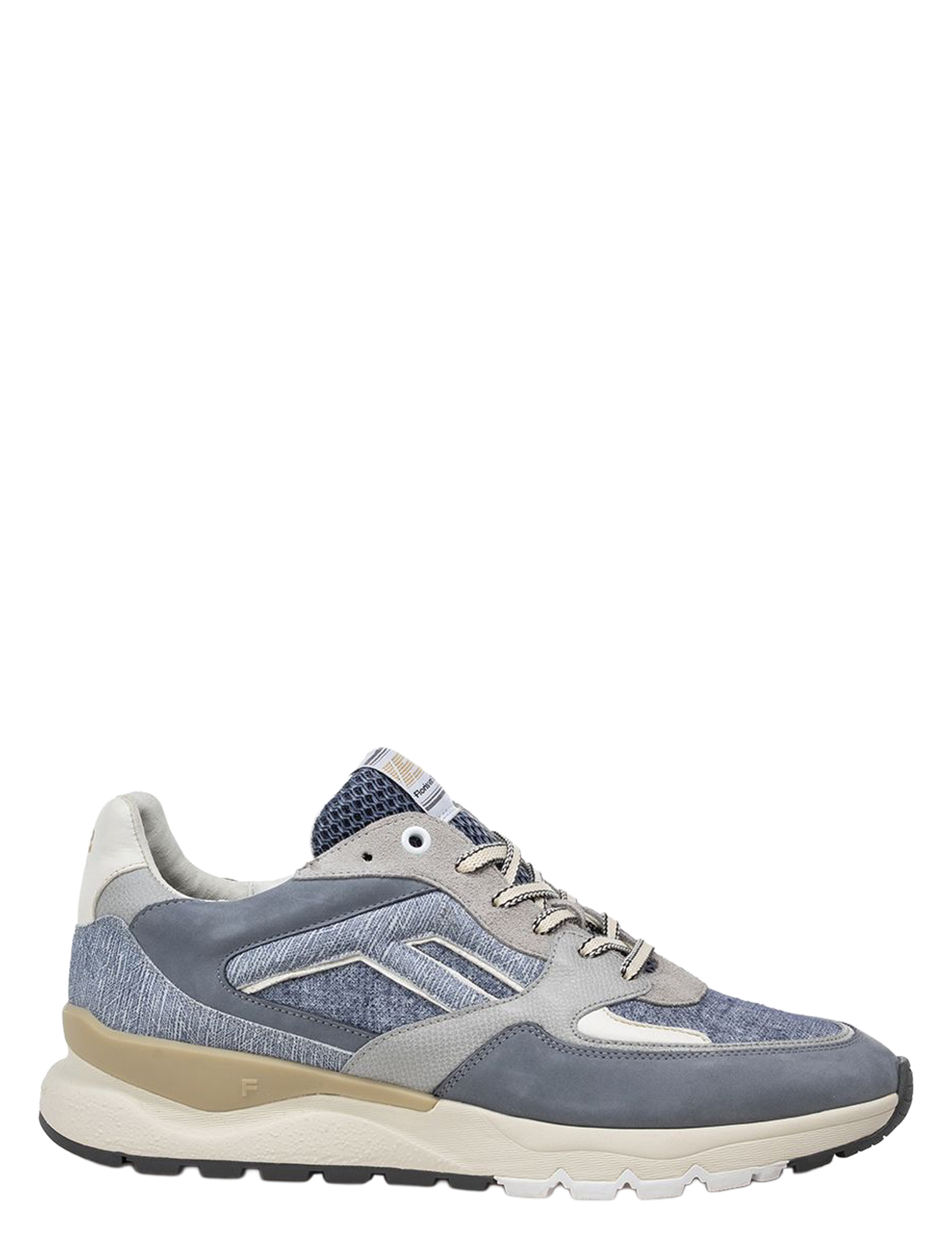 Floris van Bommel - De Treener 10154 01.38 Light Blue G+Wijdte - Heren - Lage Sneakers - Sneakers - 51415_03_1