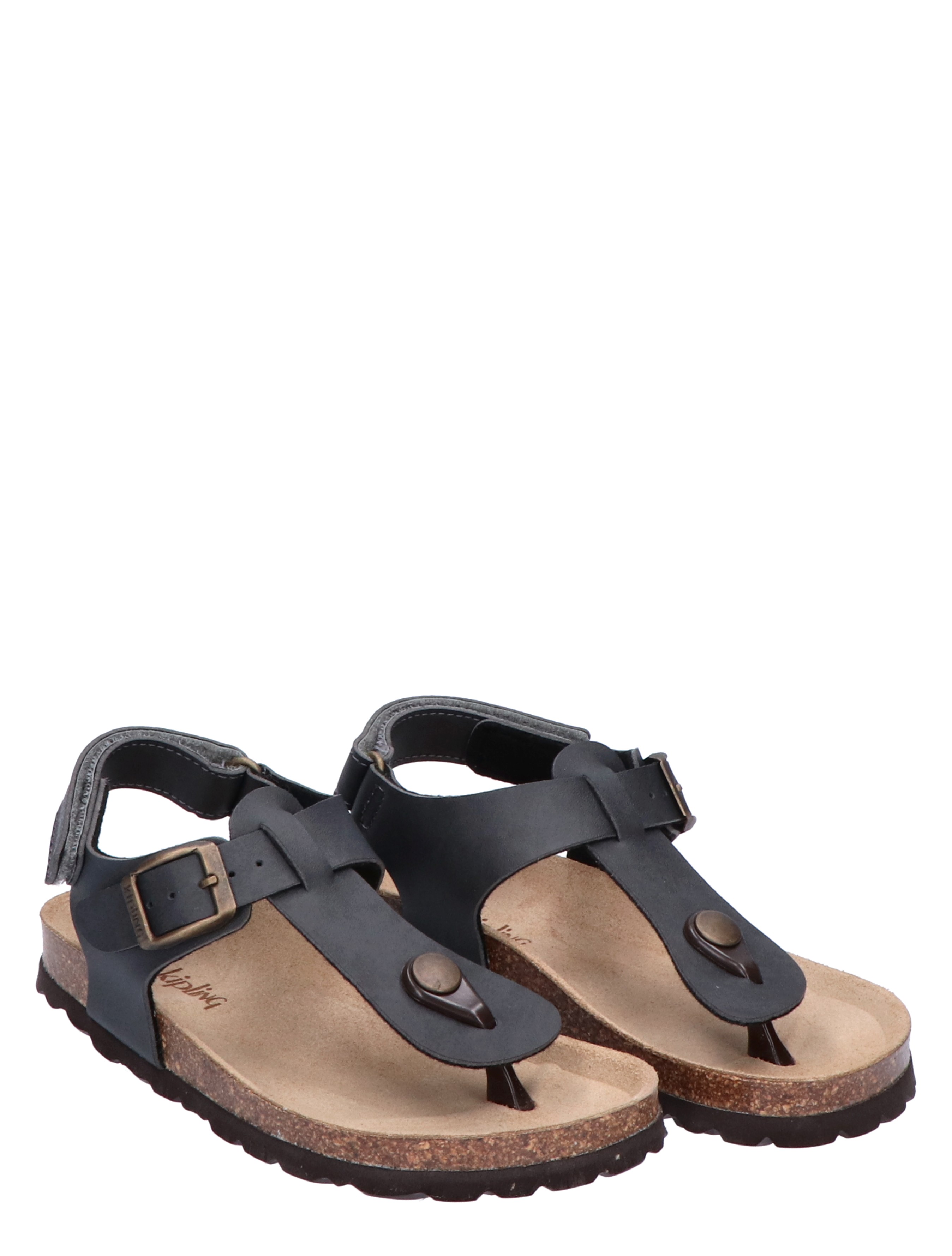 Kipling - Juan Dark Grey - Jongens - Sandalen - 28683_99_5