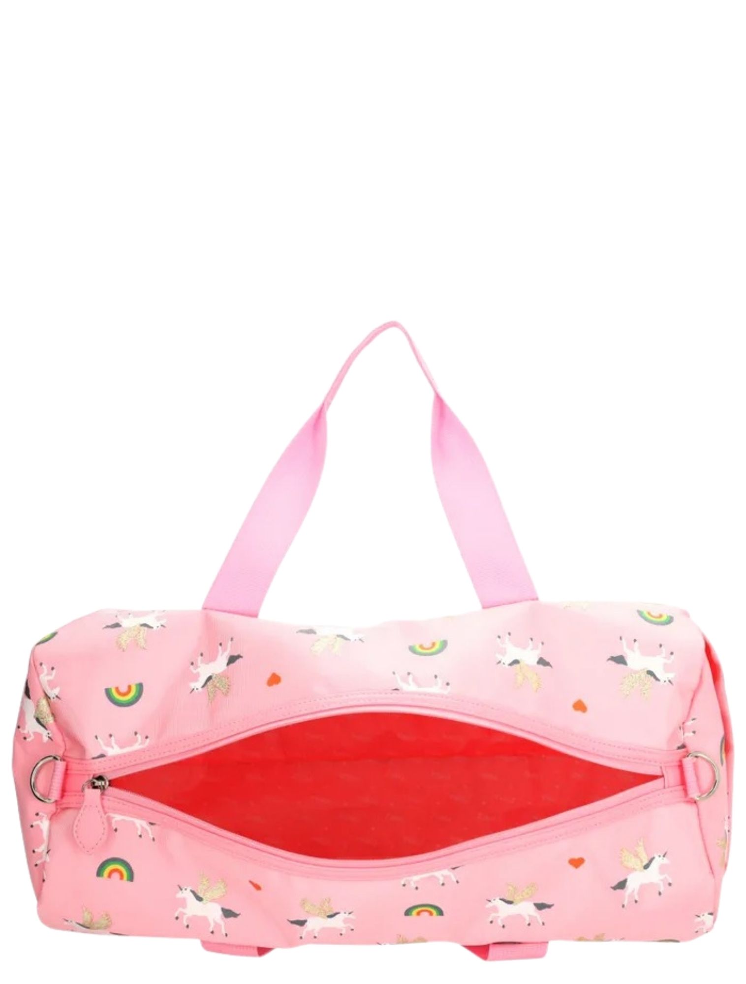 kindertas, rugzak, duffel, roze, eenhoorns