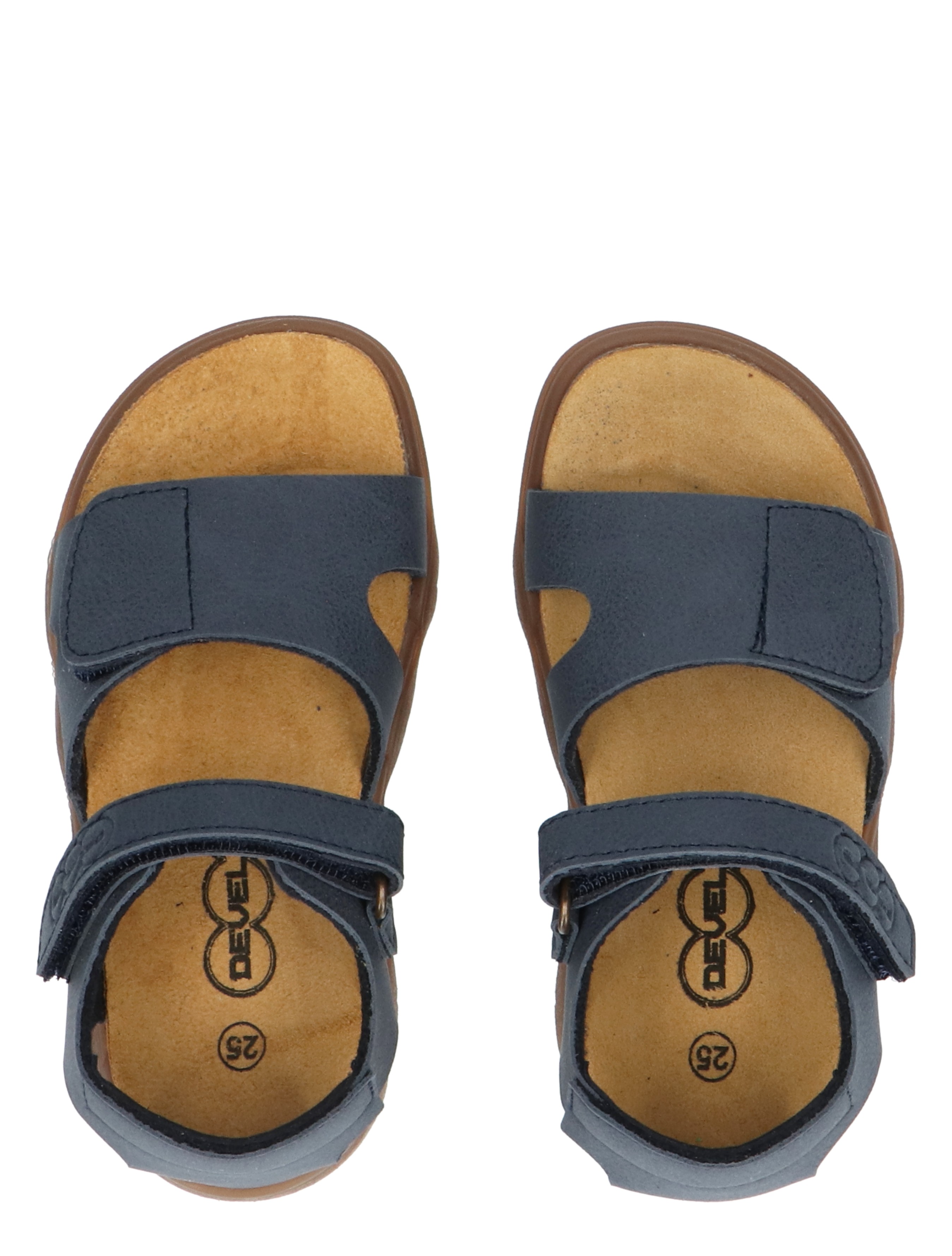 Develab - 48405 638 Navy Grained - Jongens - Sandalen - 47190_33_7