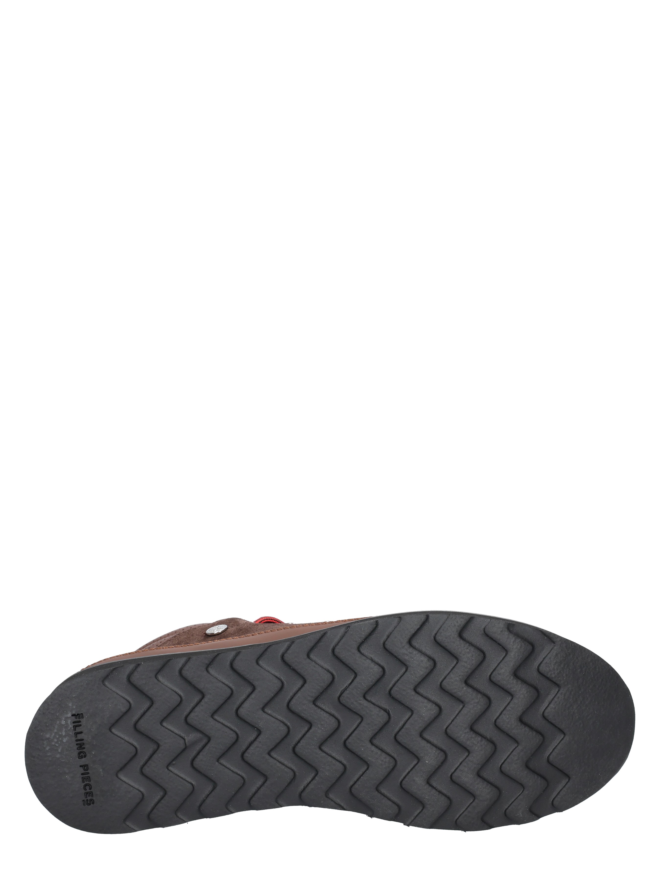anti-slip, brogue boot, leer, bruin, zool patroon