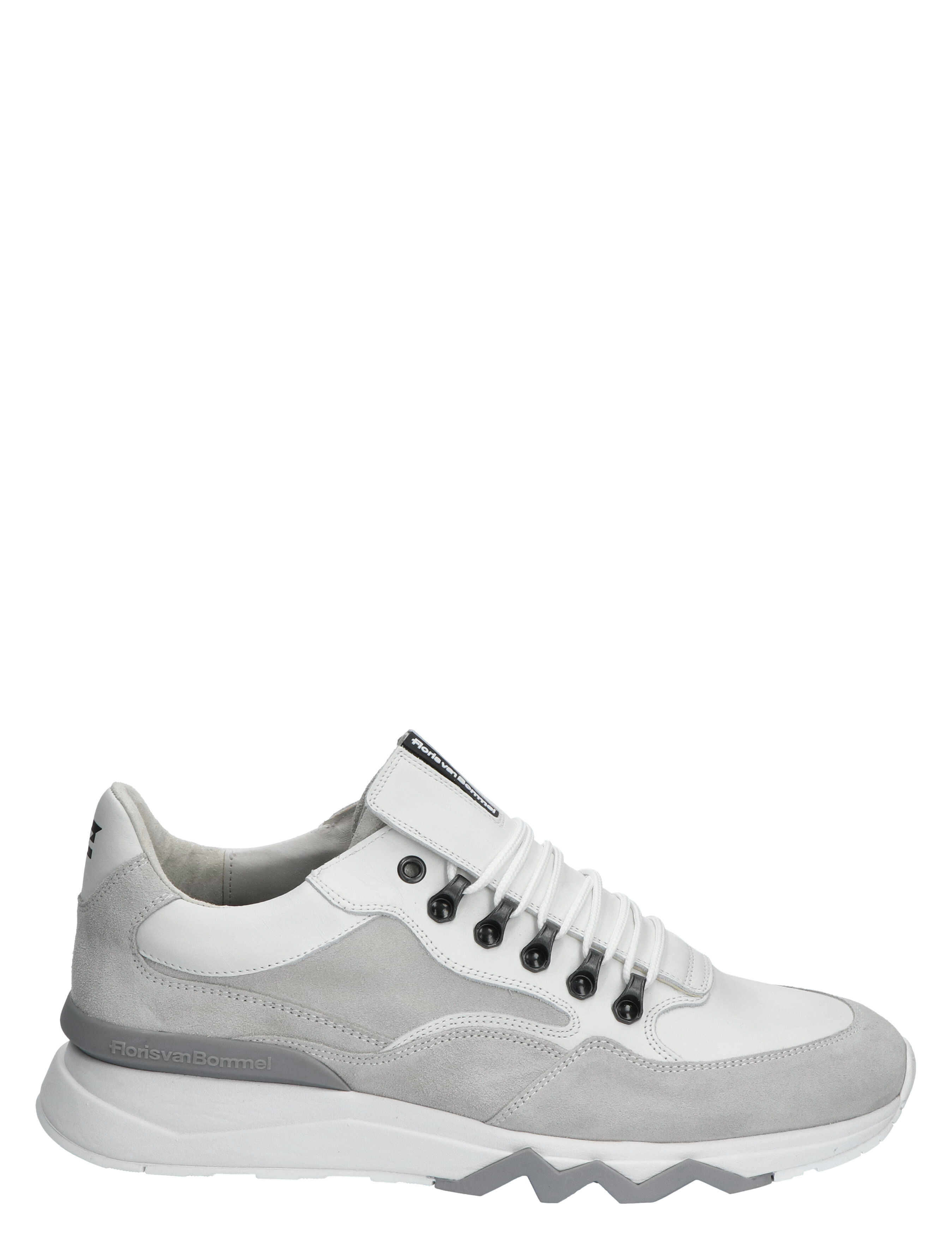 Floris van Bommel - De Zager 01.05 White G+ Wijdte - Heren - Lage Sneakers - Sneakers - 41328_88_1