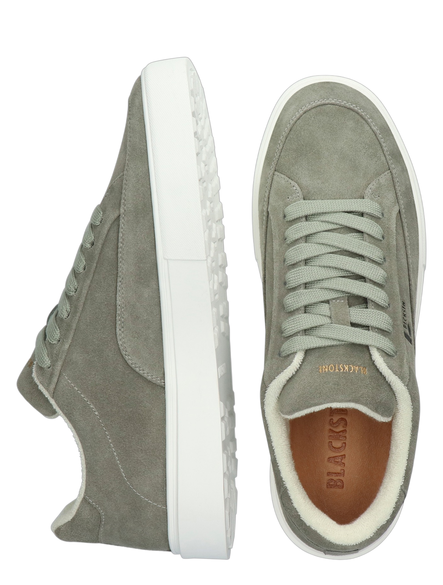 Blackstone Footwear - EG561 Dried Sage - Heren - Lage Sneakers - Sneakers - 51762_66_4