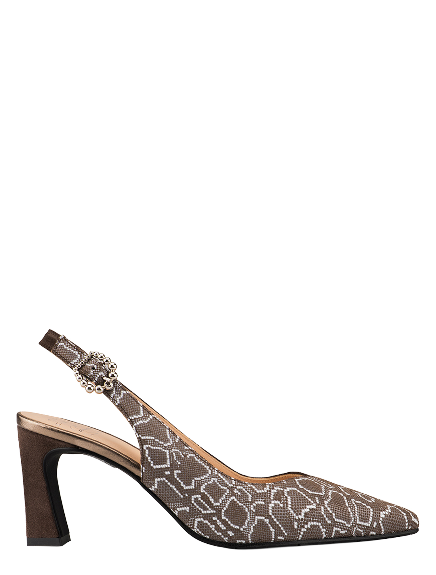 Floris van Bommel - Giuli 20055 06.00 Brown - Dames - Slingbacks - 51499_22_1