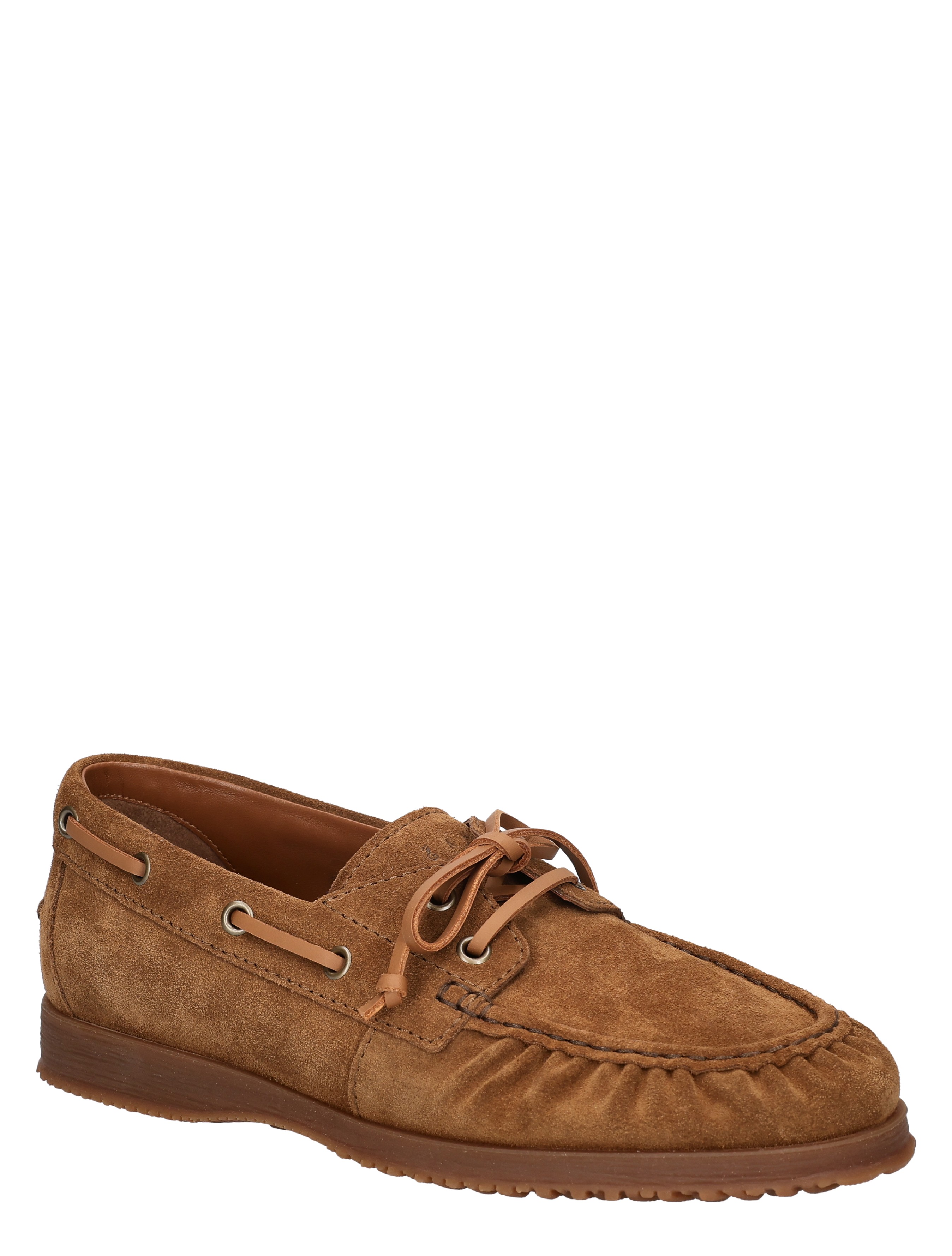 moccassin, loafers, suede, bruin, veterschoen