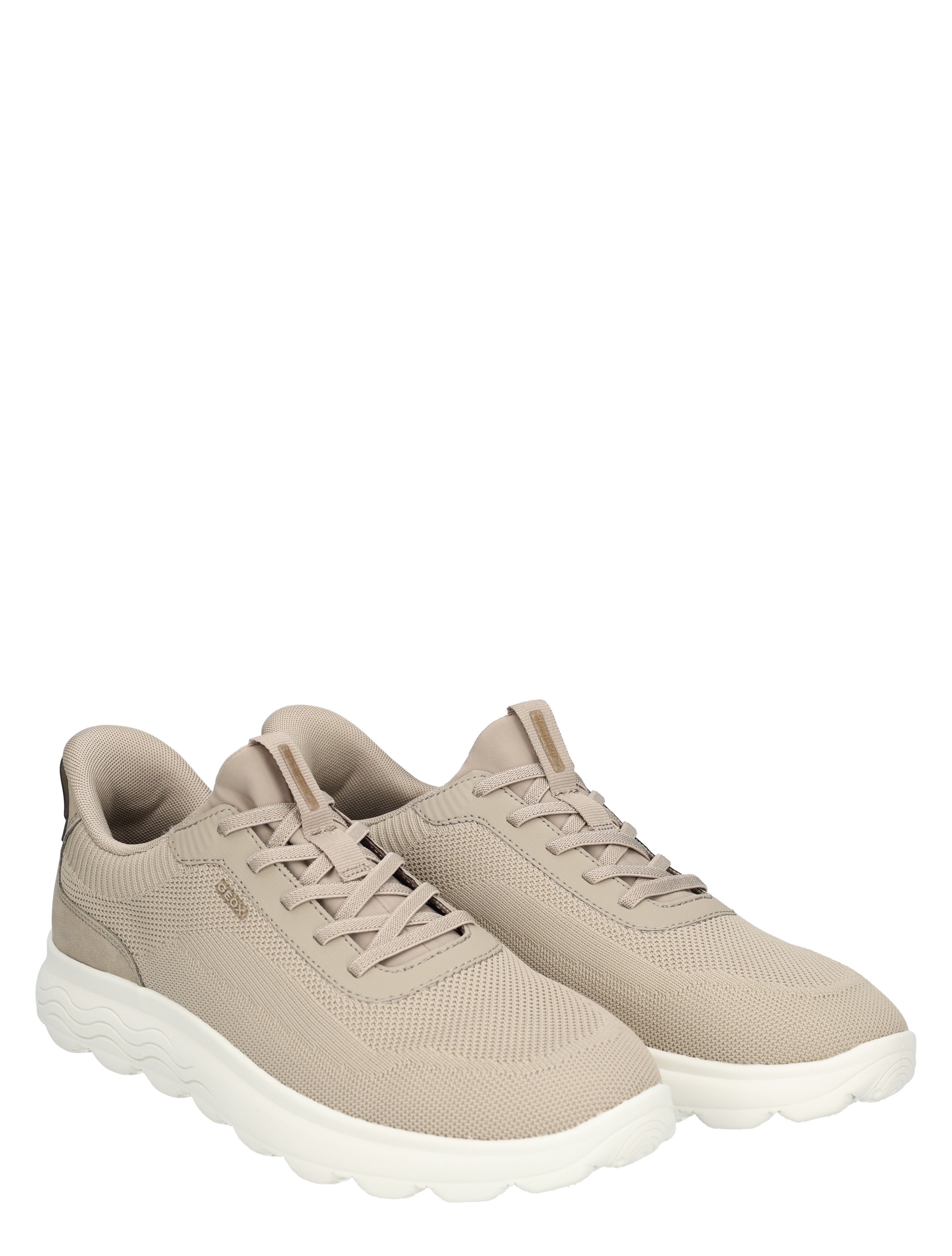 Geox - U55MPA Spherica Plus Men Sand - Heren - Sneakers - Slip On Sneakers - 49741_77_5