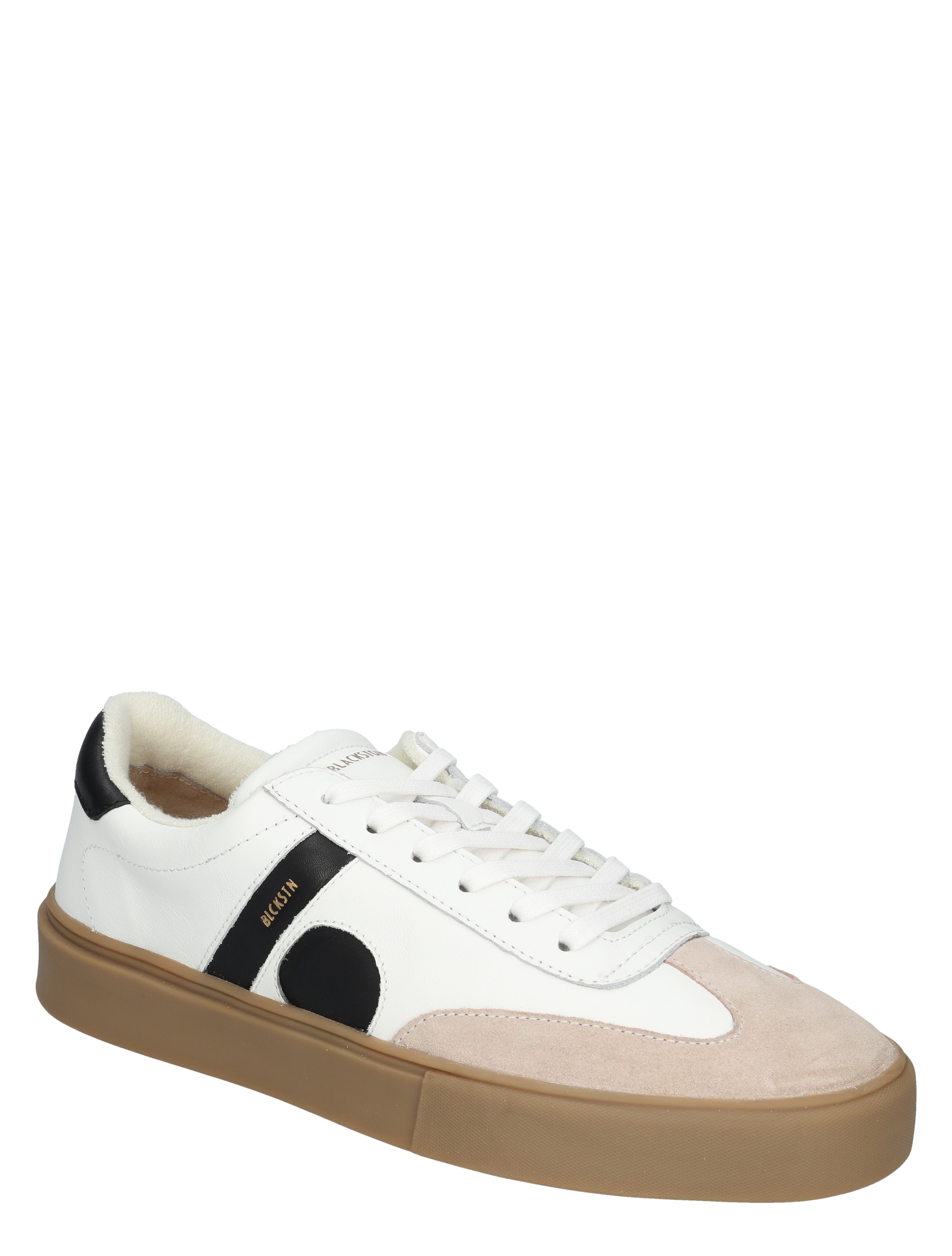 Blackstone Footwear - EG554 White Black - Heren - Veterschoenen - Casual Veterschoenen - 50902_88_3