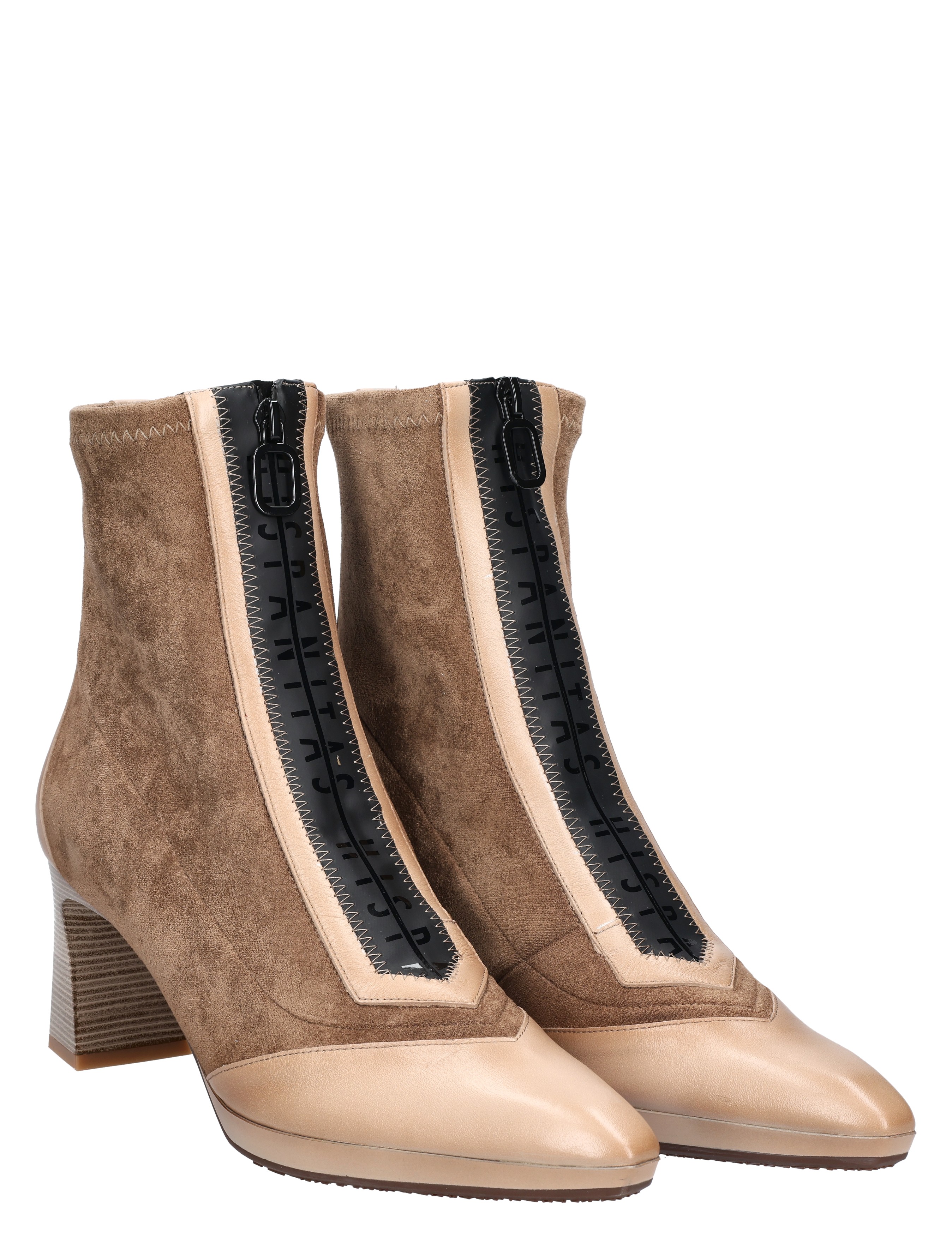 Hispanitas - HI254186 Beige - Dames - Boots - Enkellaarsjes - 48960_77_5