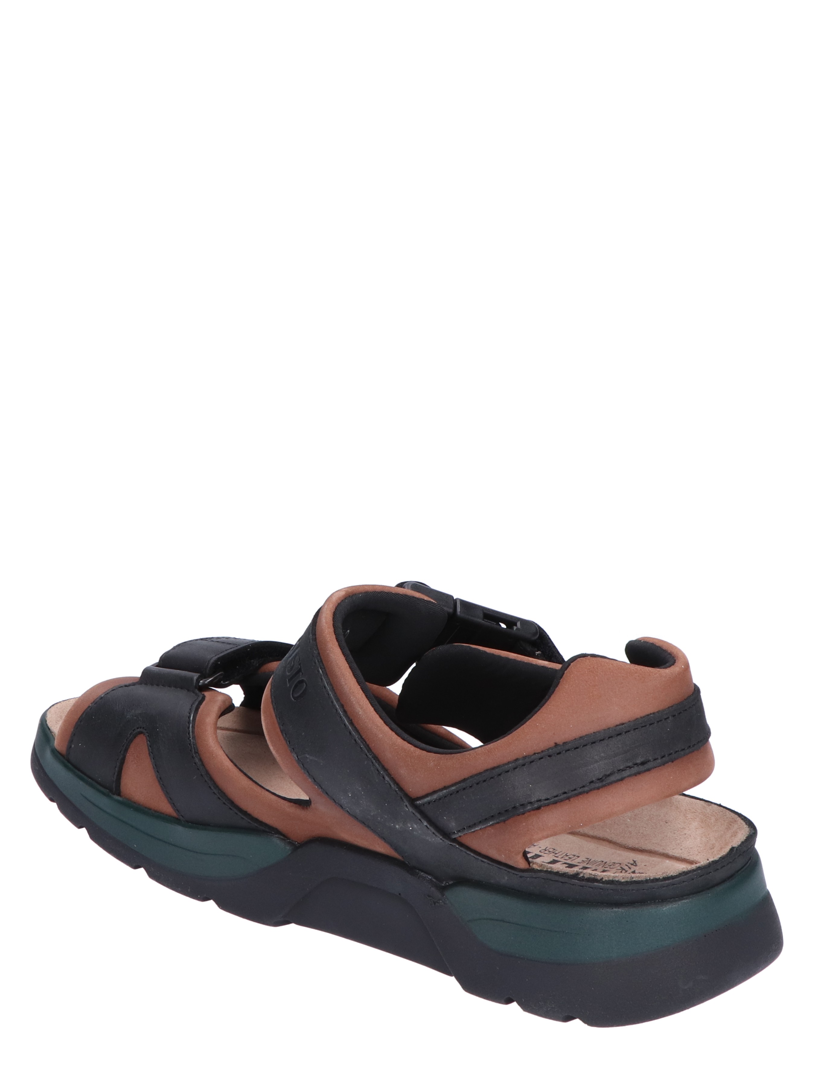 Mephisto - Shark Fit Dark Brown G-Wijdte - Heren - Sandalen - 10608_12_4