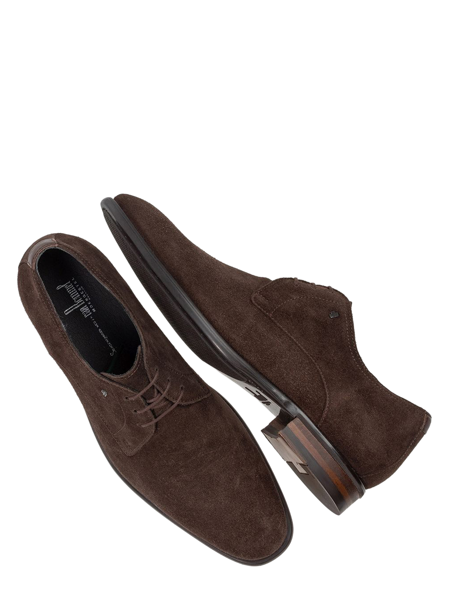 Van Bommel - SBM-30165 02.00 DarkBrown H-Wijdte - Heren - Veterschoenen - Nette Veterschoenen - 51385_22_3