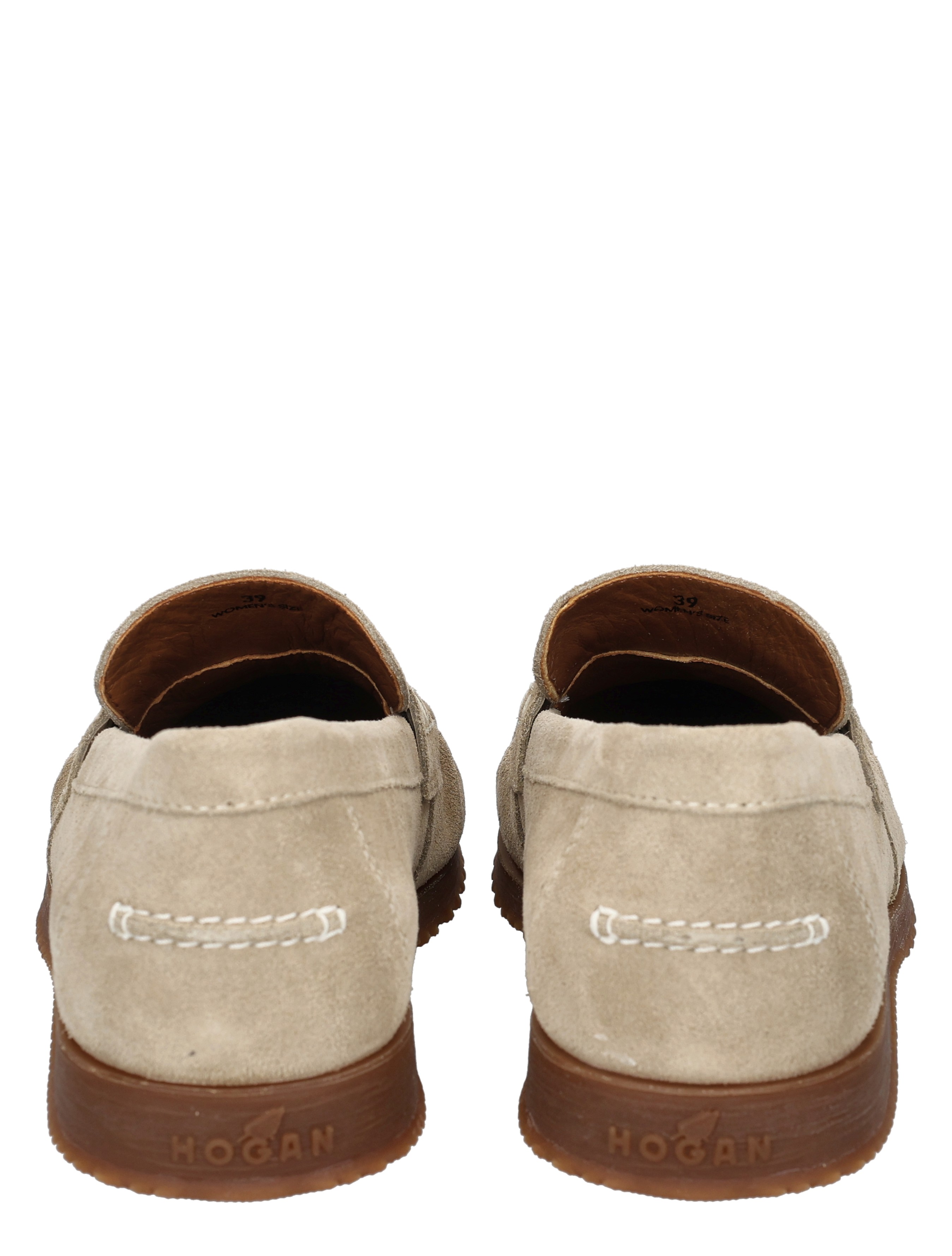 slipper, moccasins, suede, beige, rubber-sole