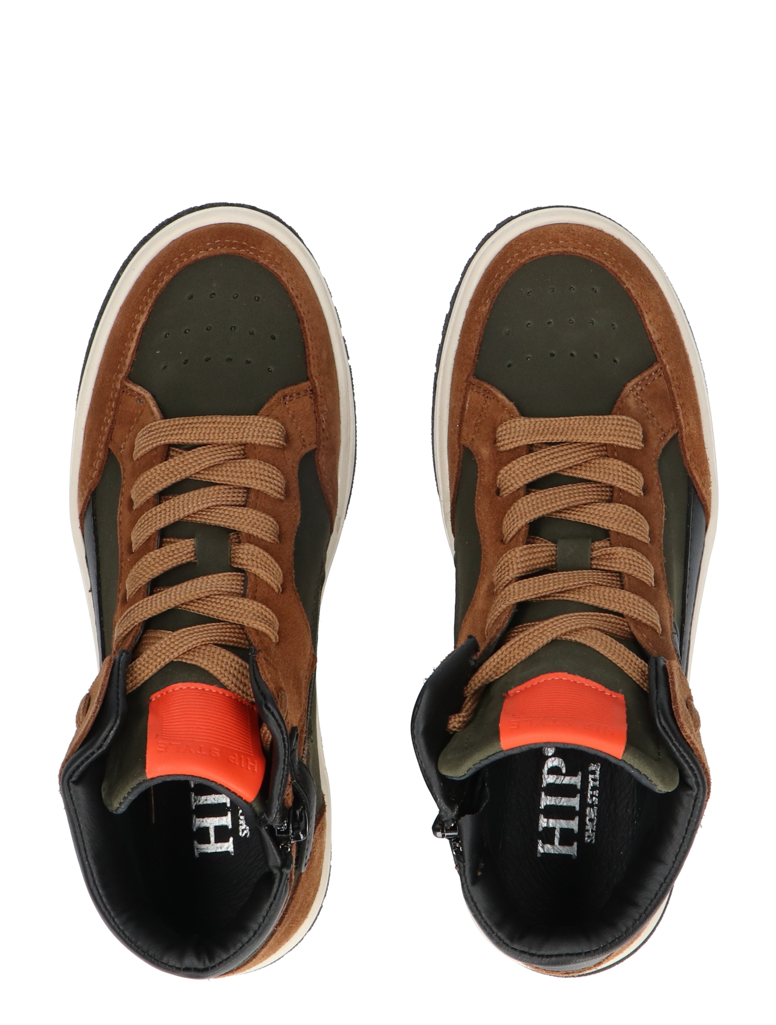 H1197 Mid Brown Combi