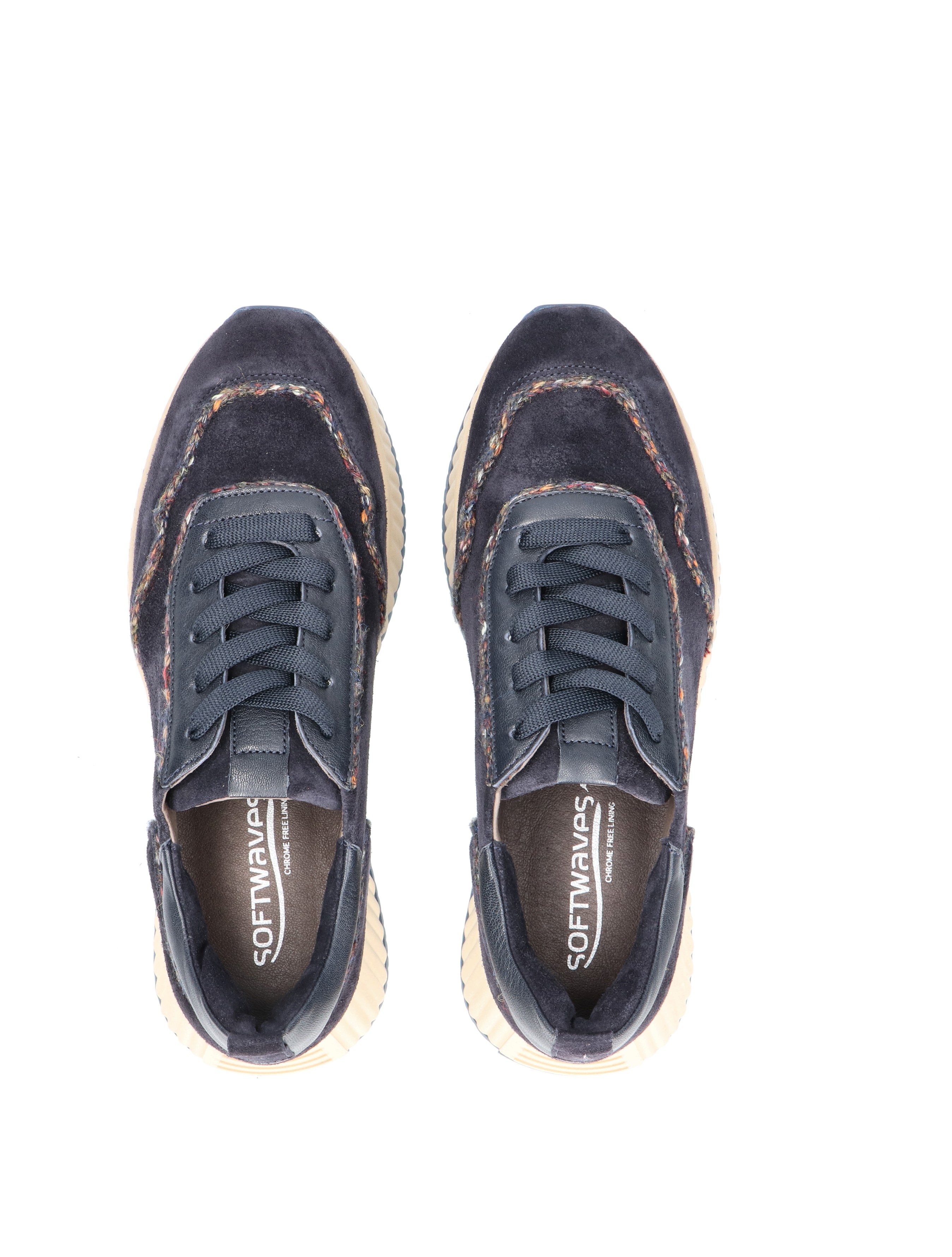 Softwaves - 8.95.22 Blue - Sneakers - Dames - Lage Sneakers - 48886_33_7