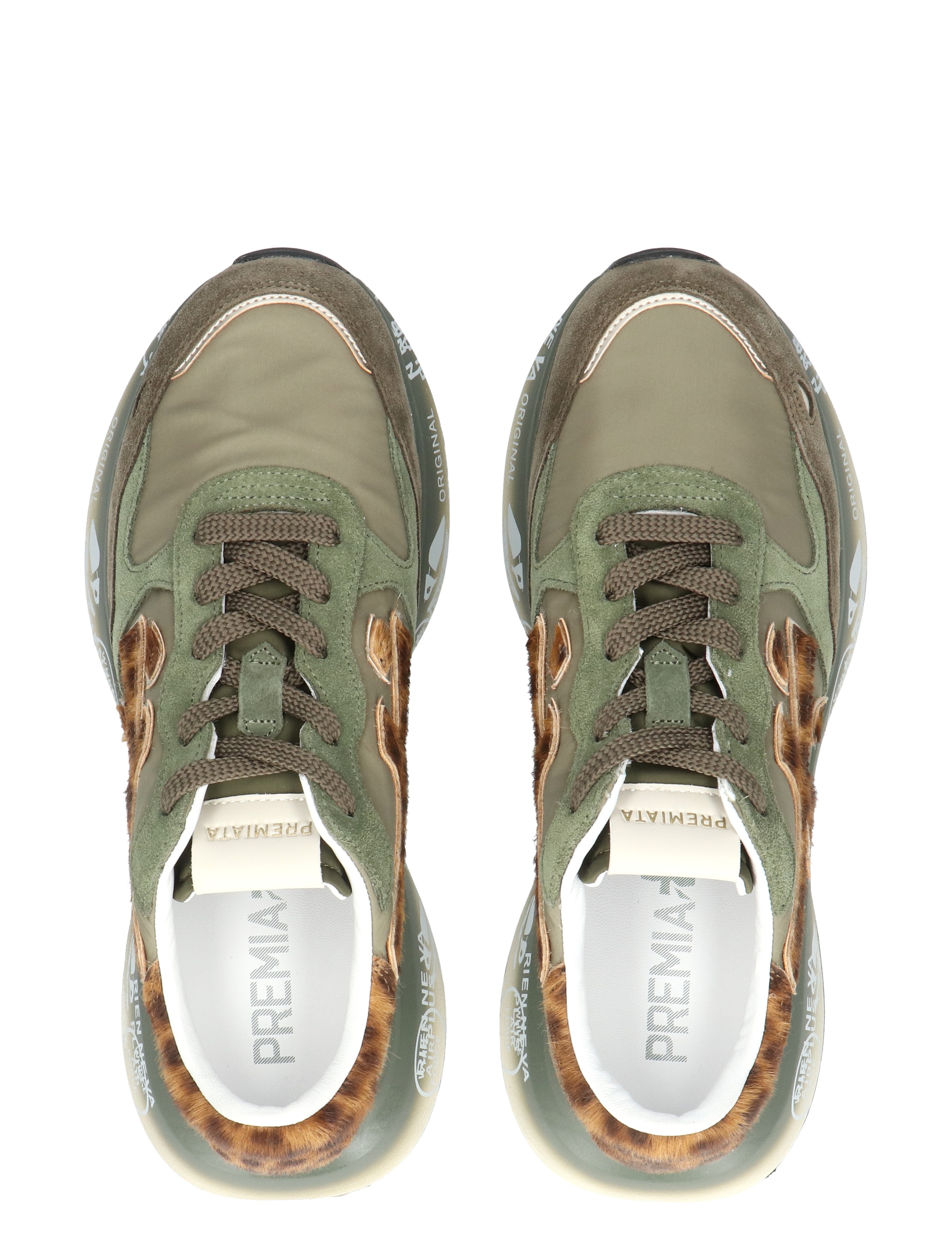 Premiata - Lauryn Women 7790 Green - Sneakers - Dames - Lage Sneakers - 48270_66_7