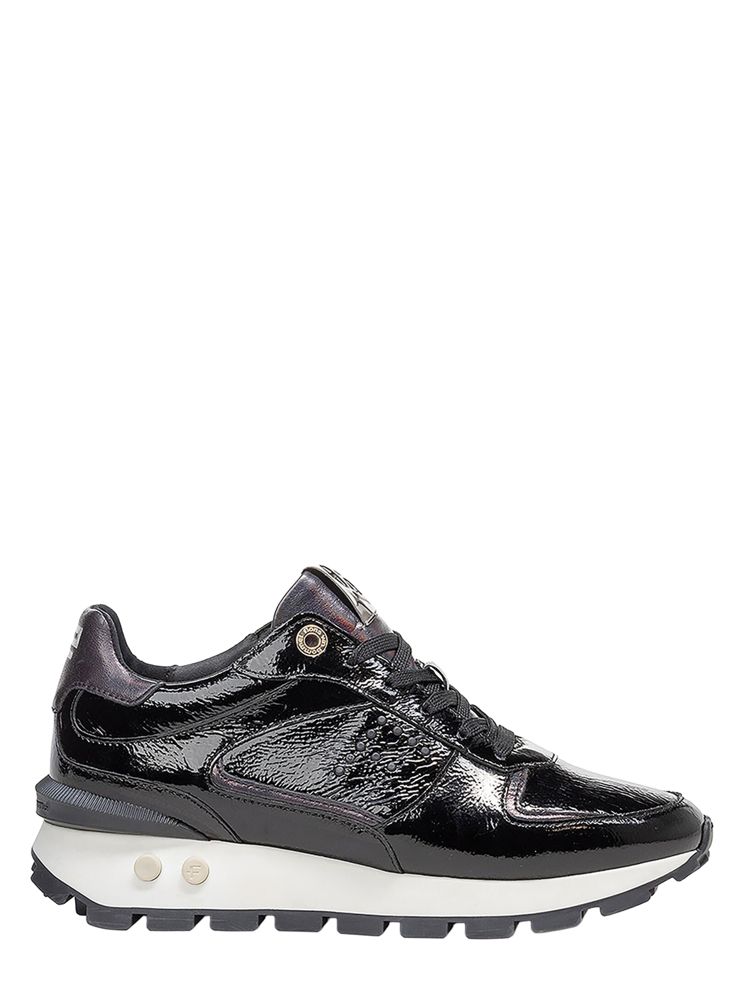 Floris van Bommel - Blokki SFW-10084 10-01 Black G-Wijdte - Sneakers - Dames - Lage Sneakers - 50088_11_1