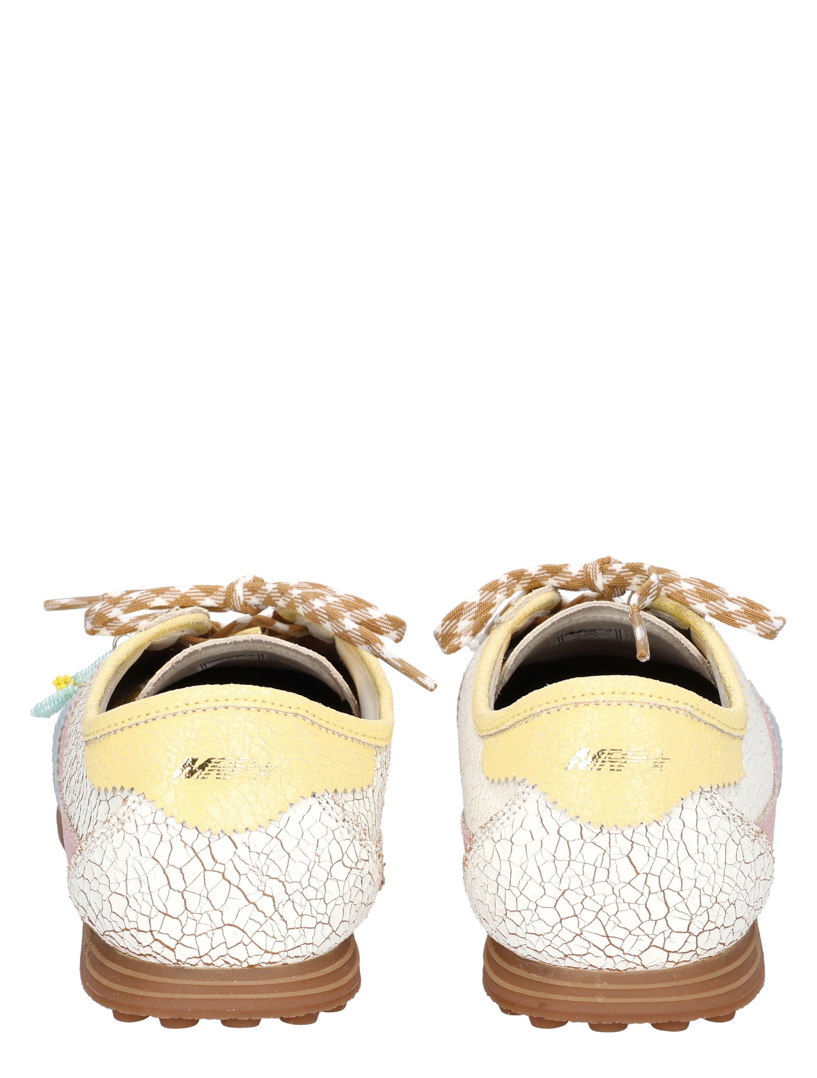 MRP by Maripe - MRP V2 Combi White Yellow Blue - Dames - Sneakers - Lage Sneakers - 50642_88_6