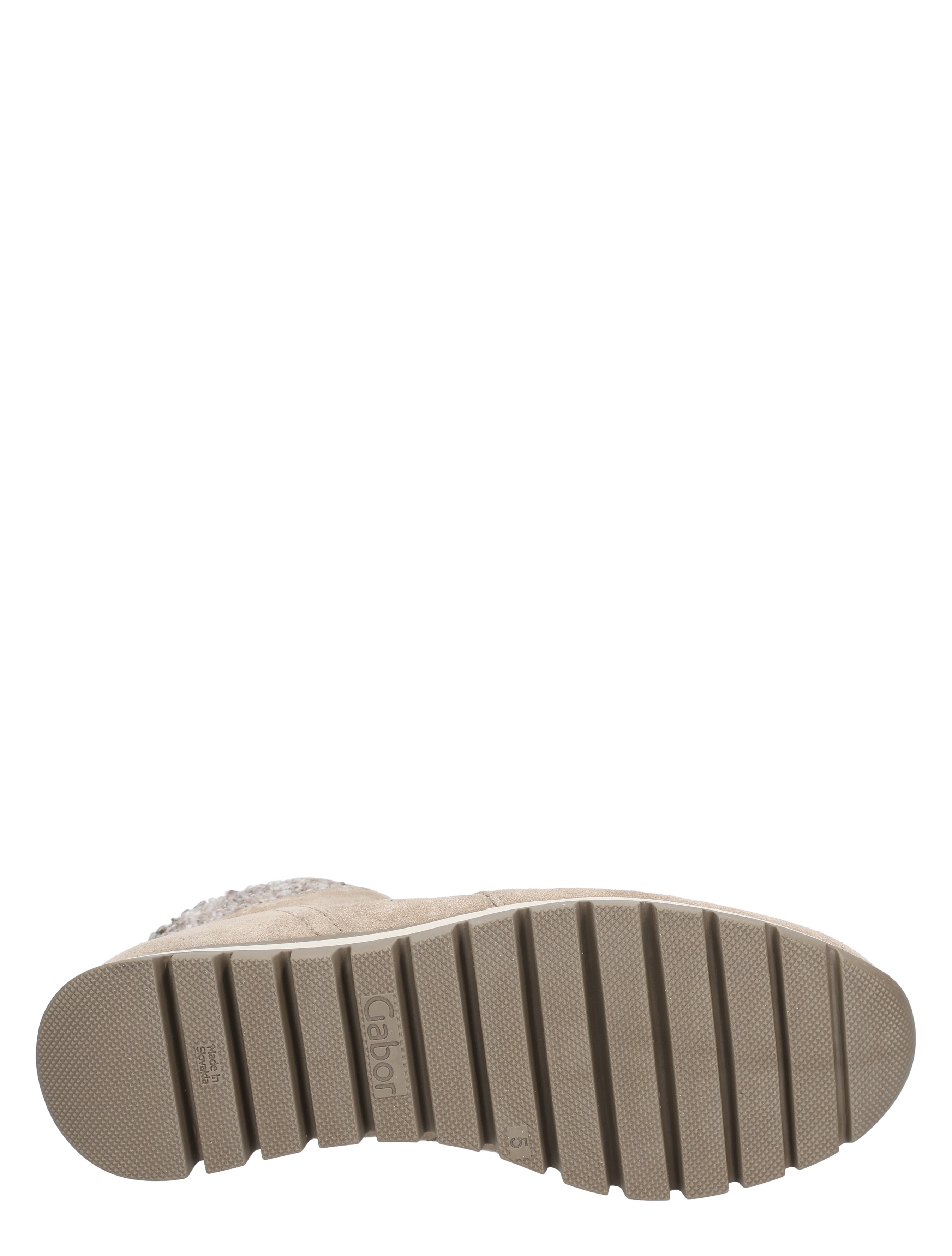 Gabor - 76.755.39 Beige Taupe H-Wijdte - Dames - Boots - Enkellaarsjes - 48915_77_8