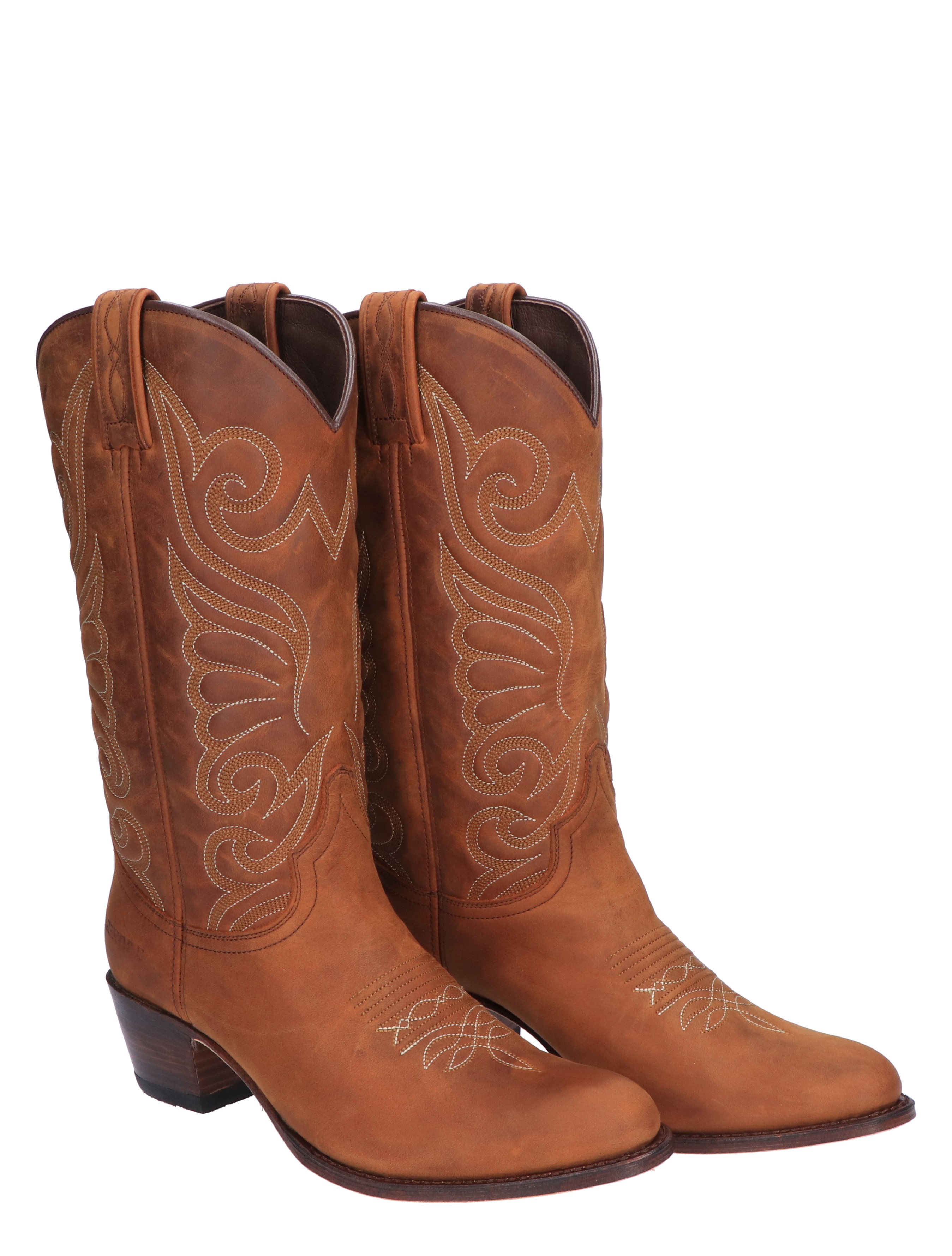 Sendra - 11627 Kiara Debora Bronco Cognac - Dames - Boots - Cowboylaarzen - 45944_22_5