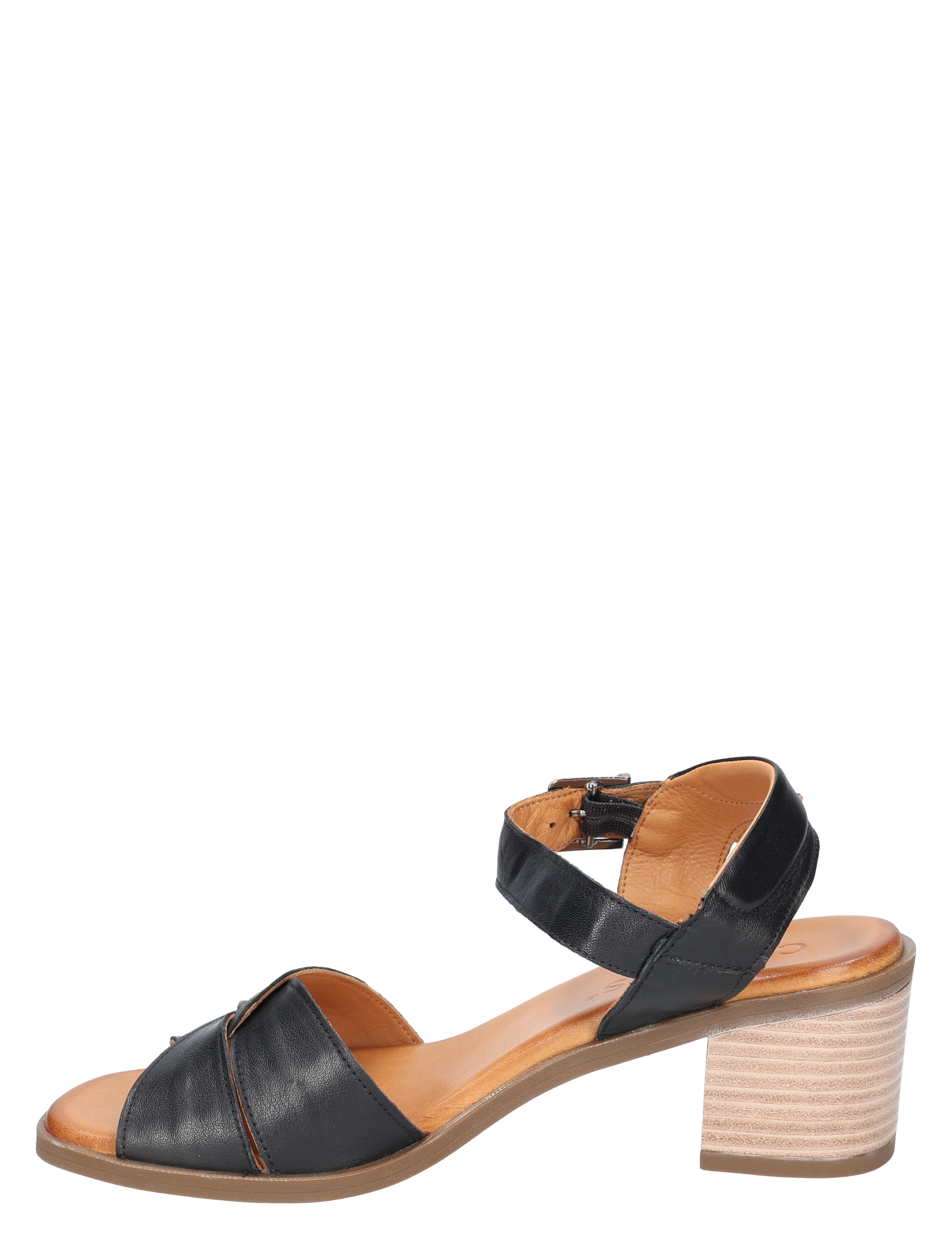 Cypres - Zoemi 2616148 Black Leather - Dames - Sandalettes - 50858_11_2