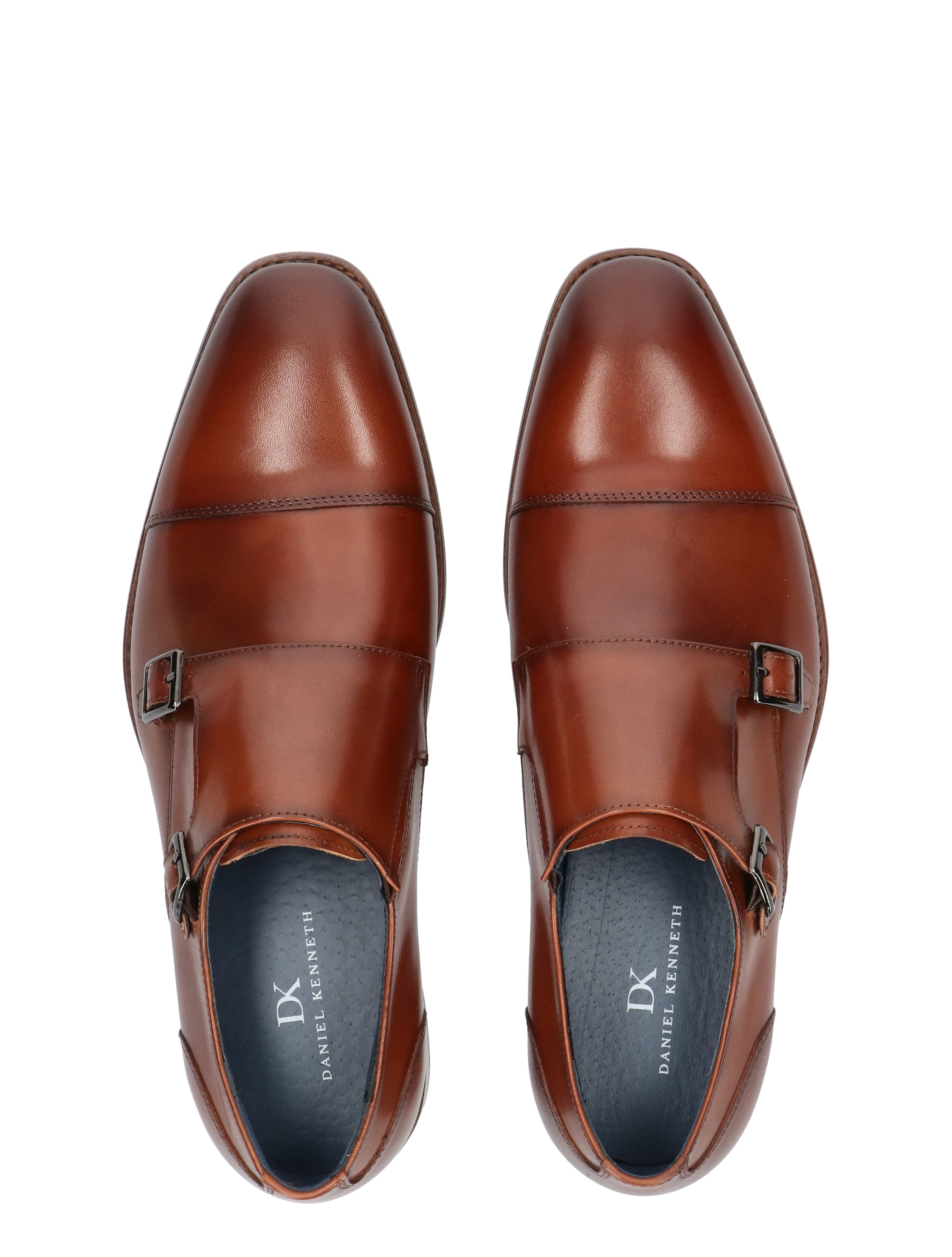 Daniel Kenneth - Zakai Cognac Waxed Leather - Heren - Gespschoenen - 50238_22_7