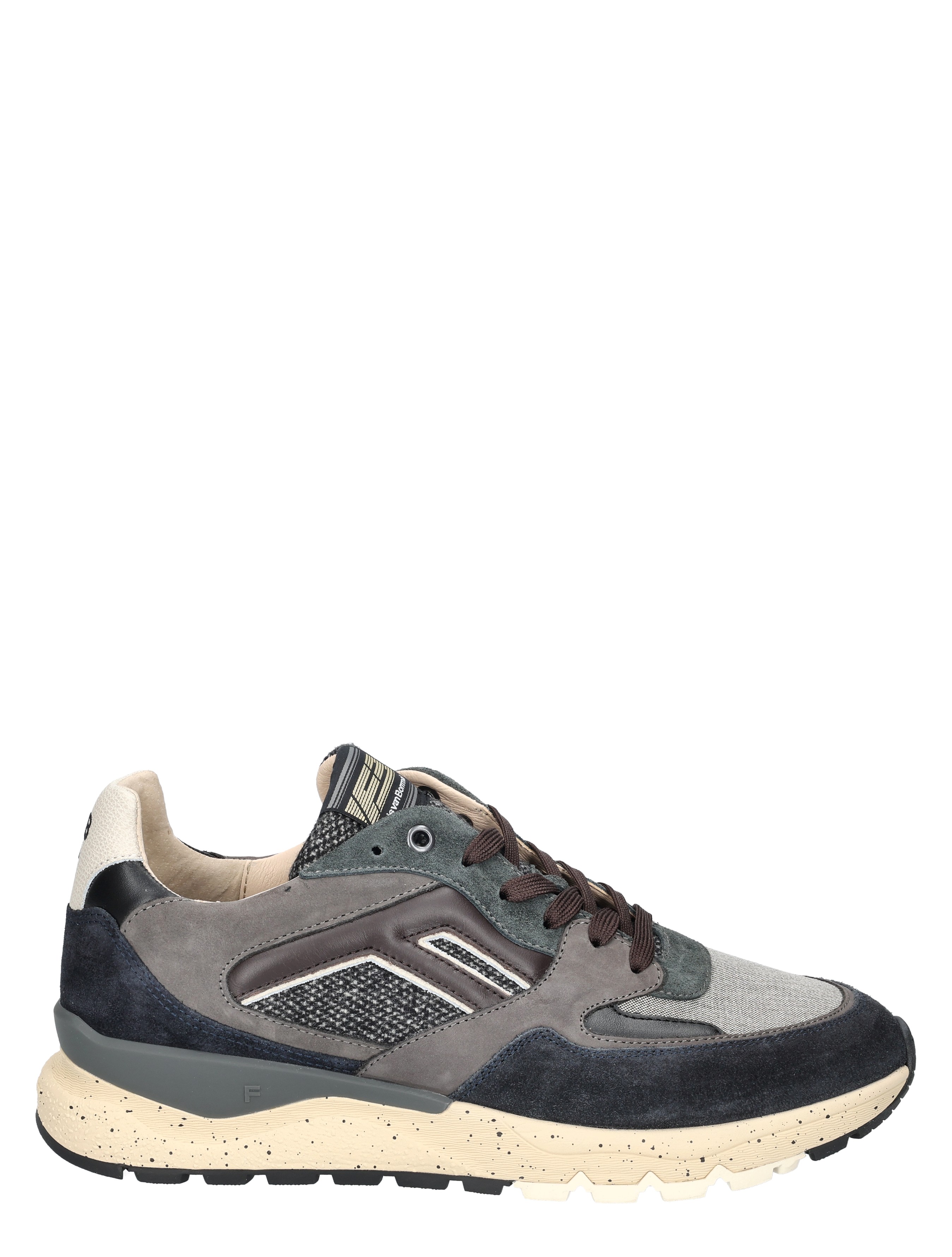 Floris van Bommel - De Treener 10154 40-03 Blue G+Wijdte - Heren - Lage Sneakers - Sneakers - 52552_33_1