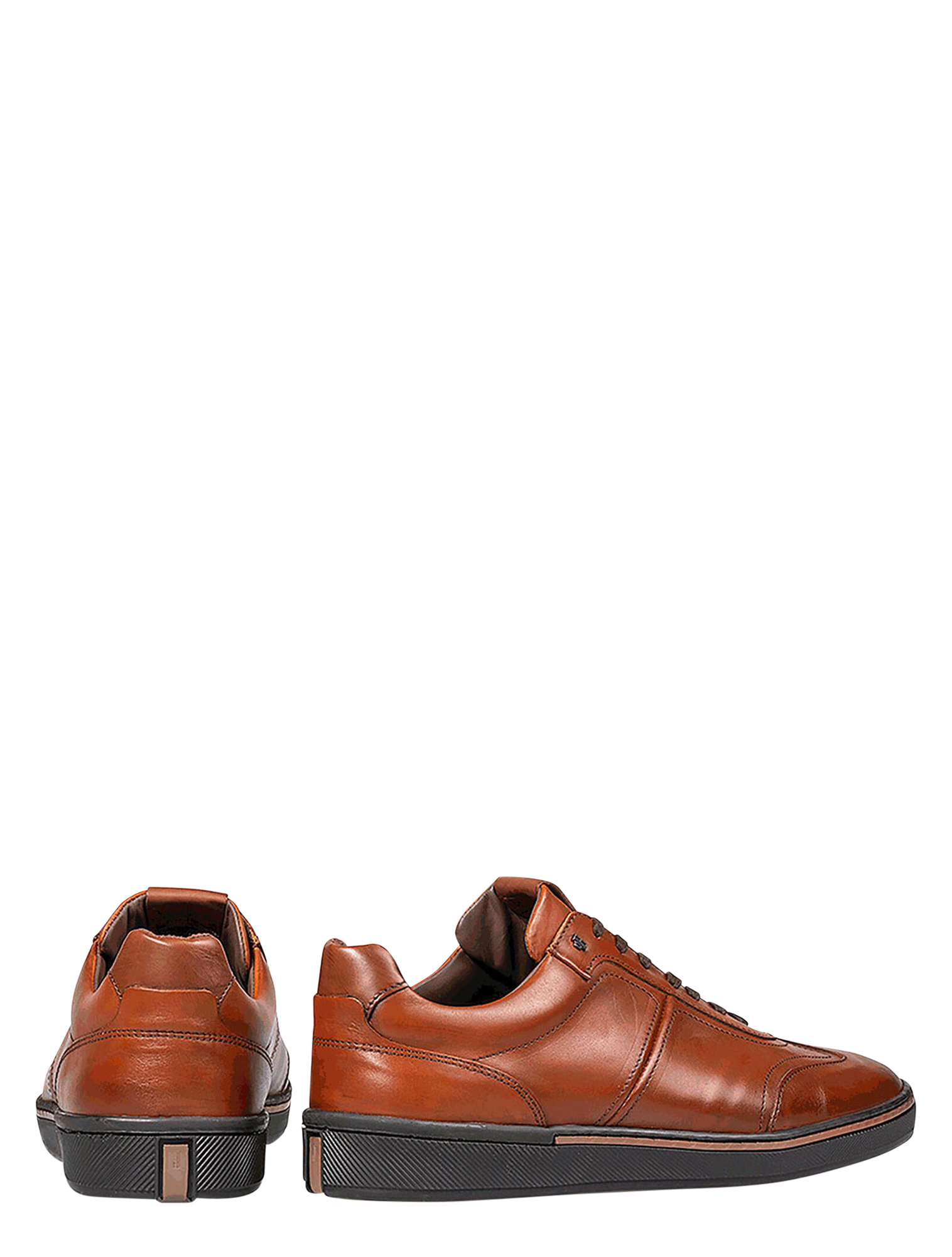 Van Bommel - 10018 Bora 01.06 Dark Cognac H-Wijdte - Heren - Veterschoenen - Casual Veterschoenen - 44324_22_2
