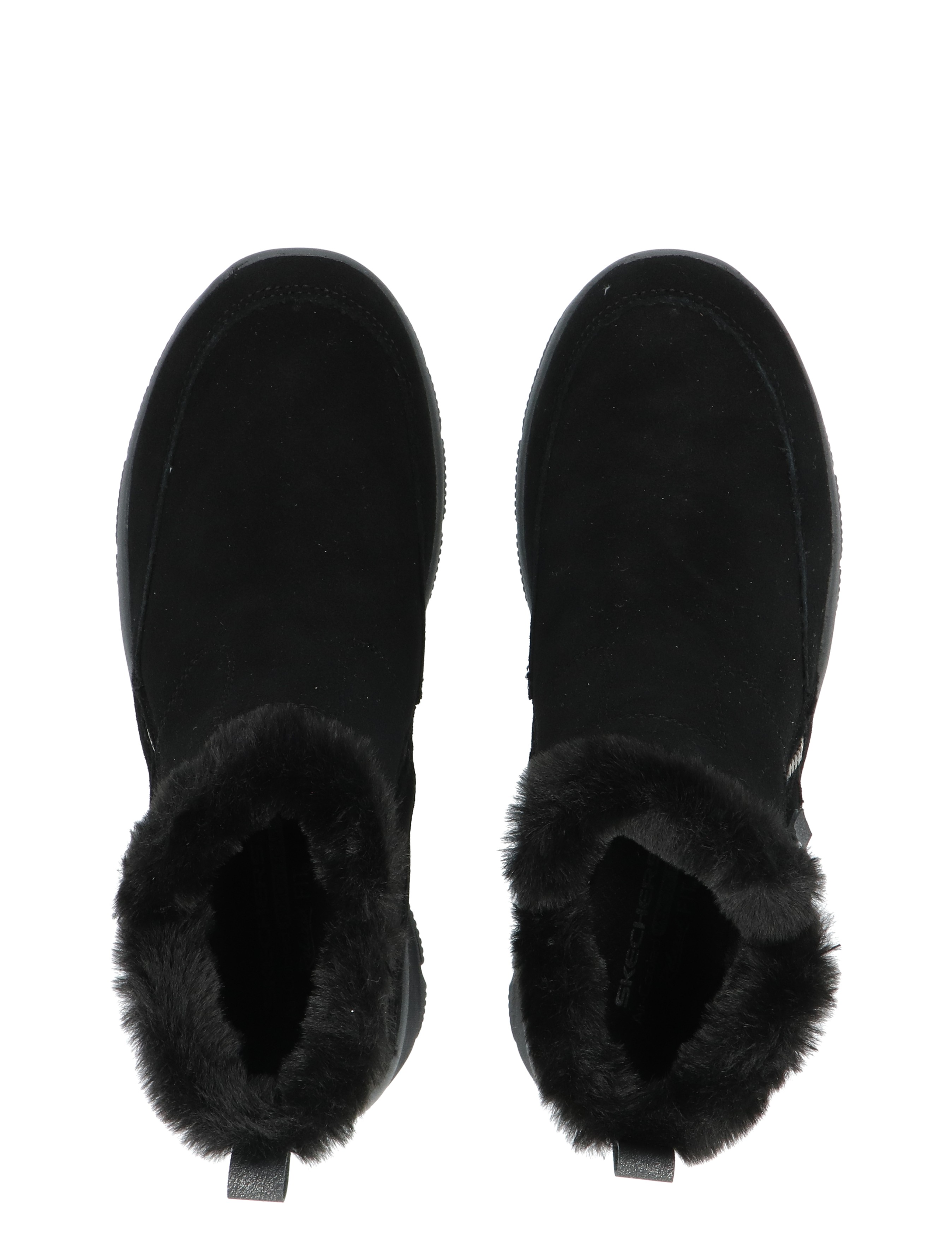 Skechers - Relaxed Fit 3M Faux Fur Black - Dames - Boots - Enkellaarsjes - 45247_11_7