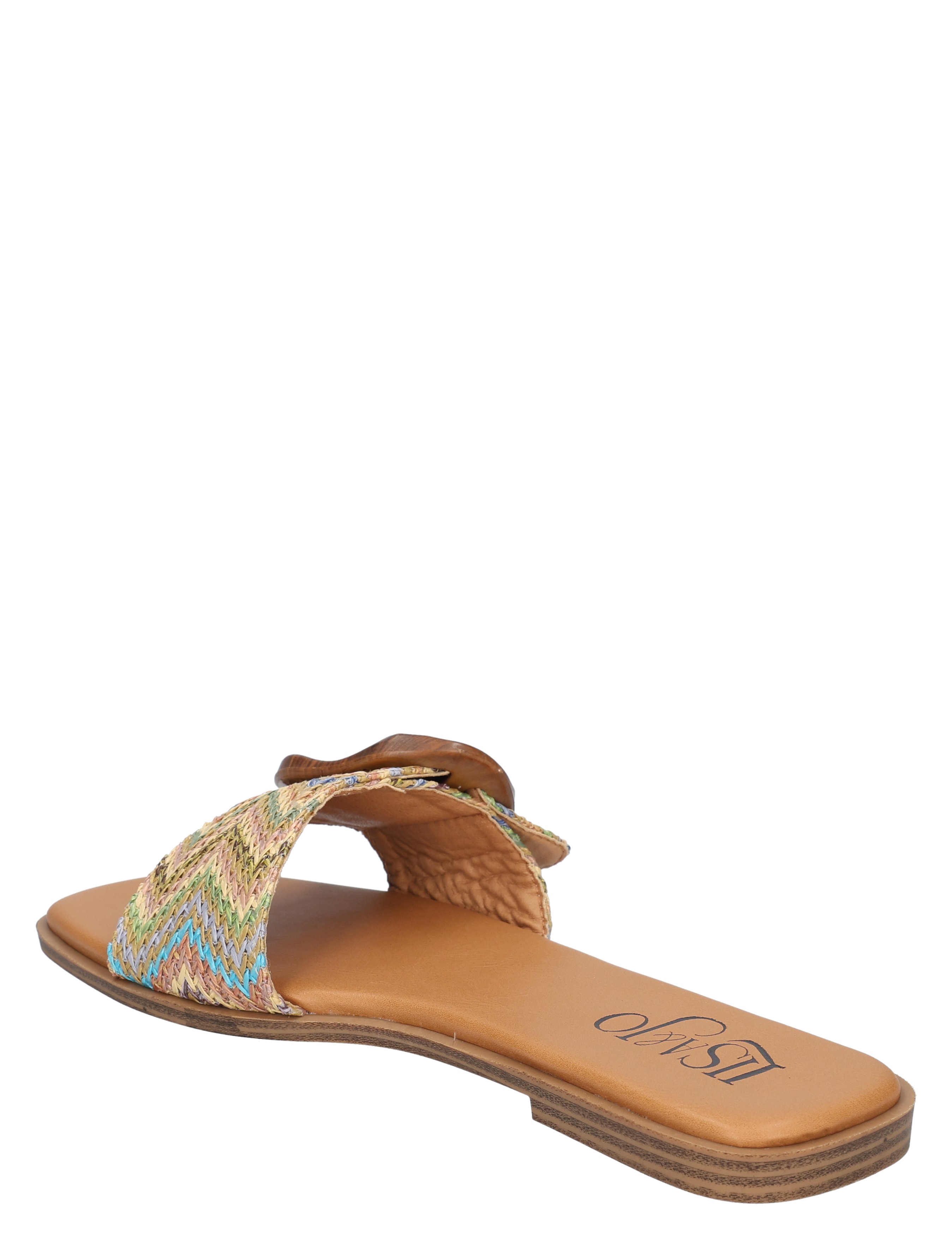 Lisa & Jo - Dedra Multi Raffia - Dames - Muiltjes - 50213_59_5