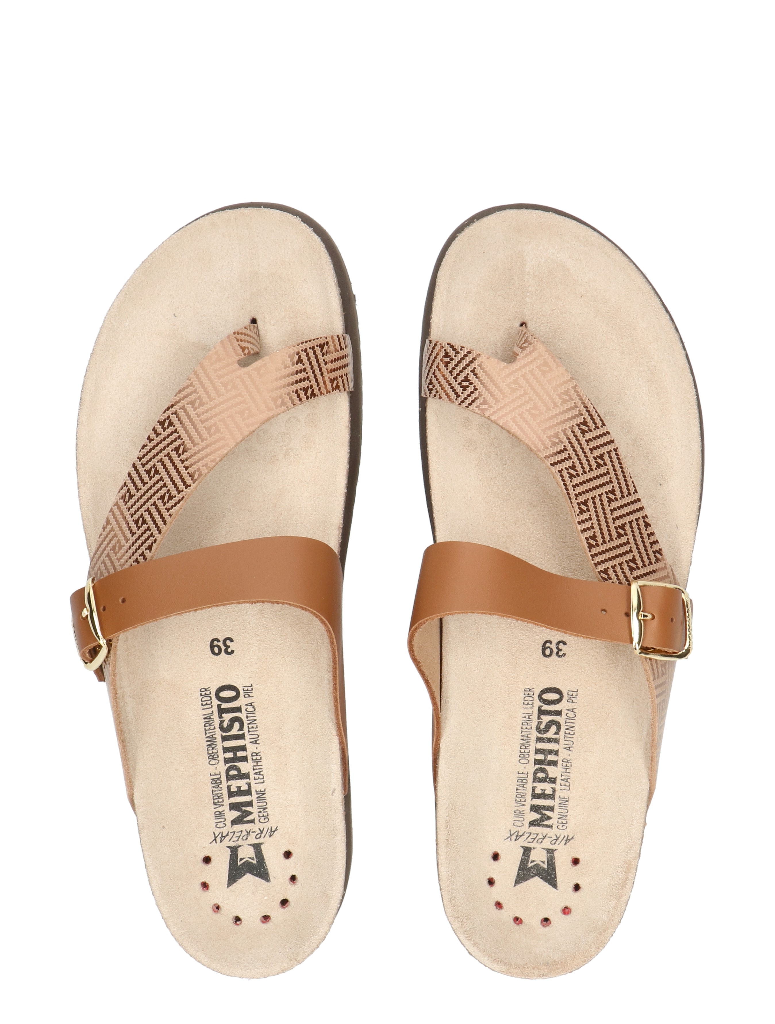Mephisto - Helen 52731 Camel - Dames - Slippers - 51013_22_1