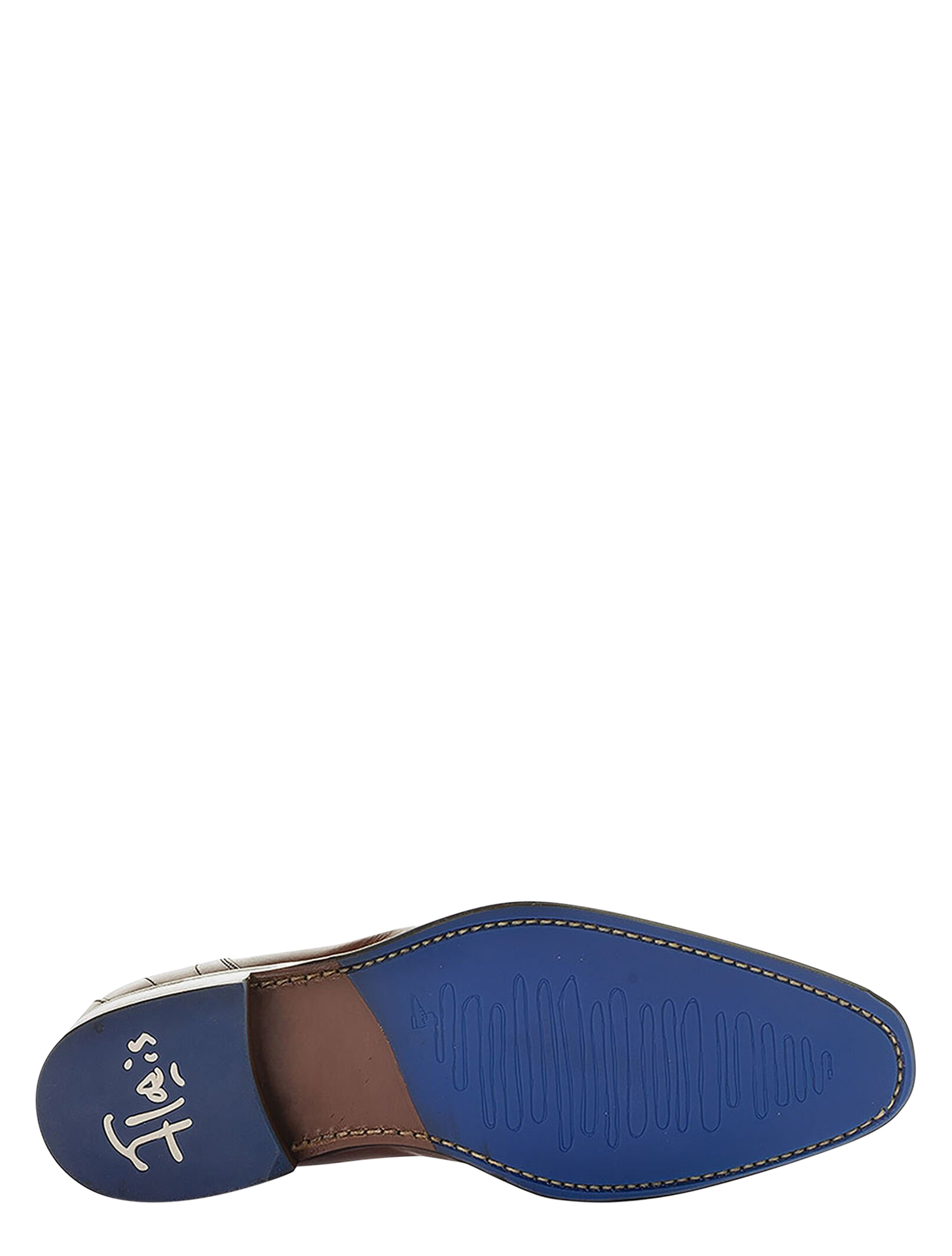 Floris van Bommel - De Loper SFM-50160 15.00 Dark Cognac H-Wijdte - Heren - Veterschoenen - Nette Veterschoenen - 46581_22_5