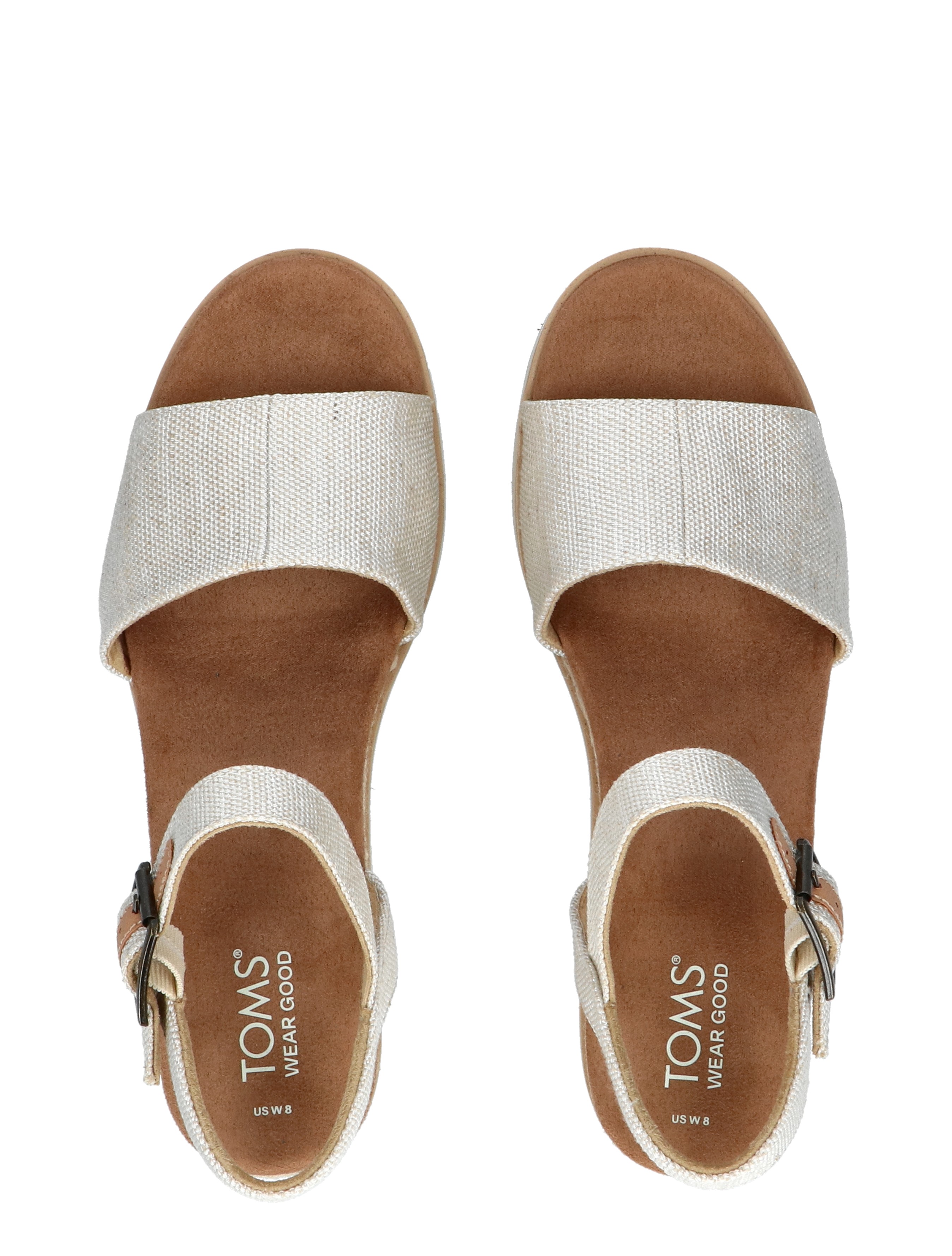 Toms - Diana Yarn Natural - Dames - Sleehakken - 43768_77_7