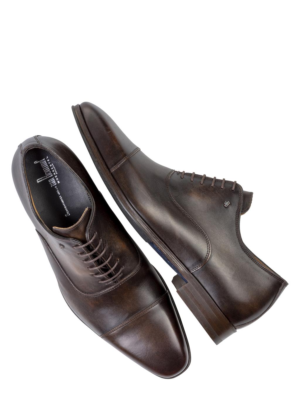 Van Bommel - 30088 Raffa Dark Brown H-Wijdte - Heren - Veterschoenen - Nette Veterschoenen - 38460_22_4