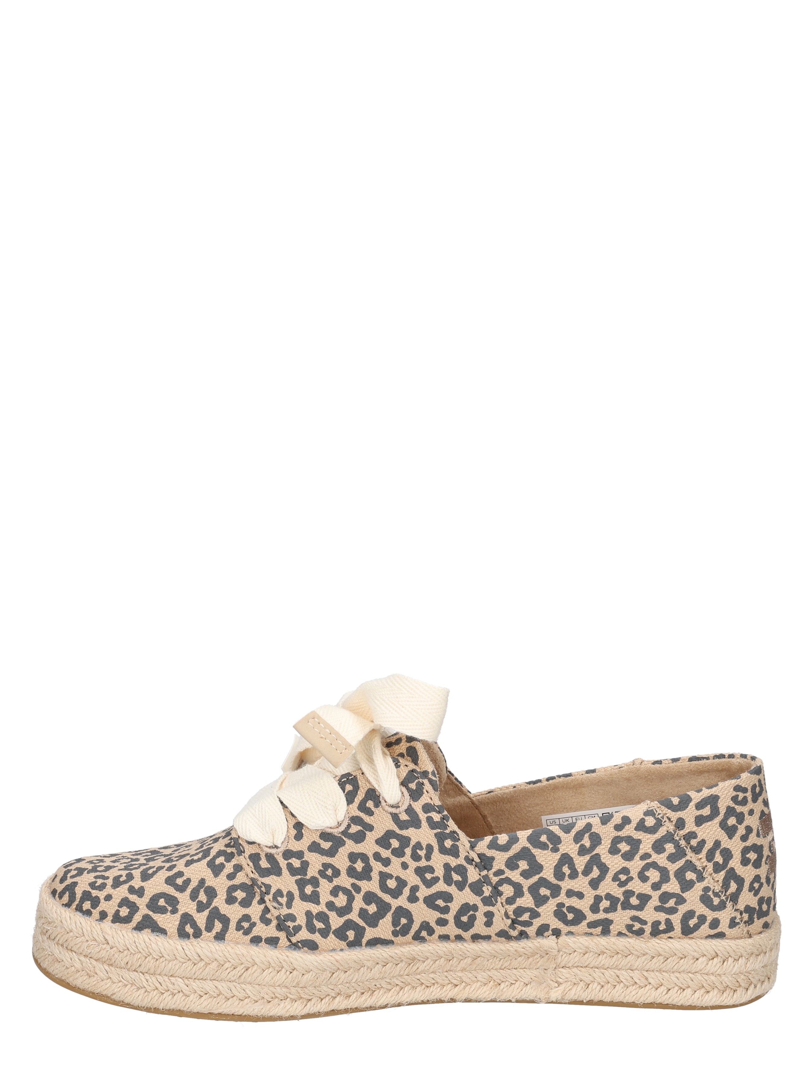 Toms - 10023047 Oatmeal Small Leopard - Dames - Espadrilles - 50346_71_2