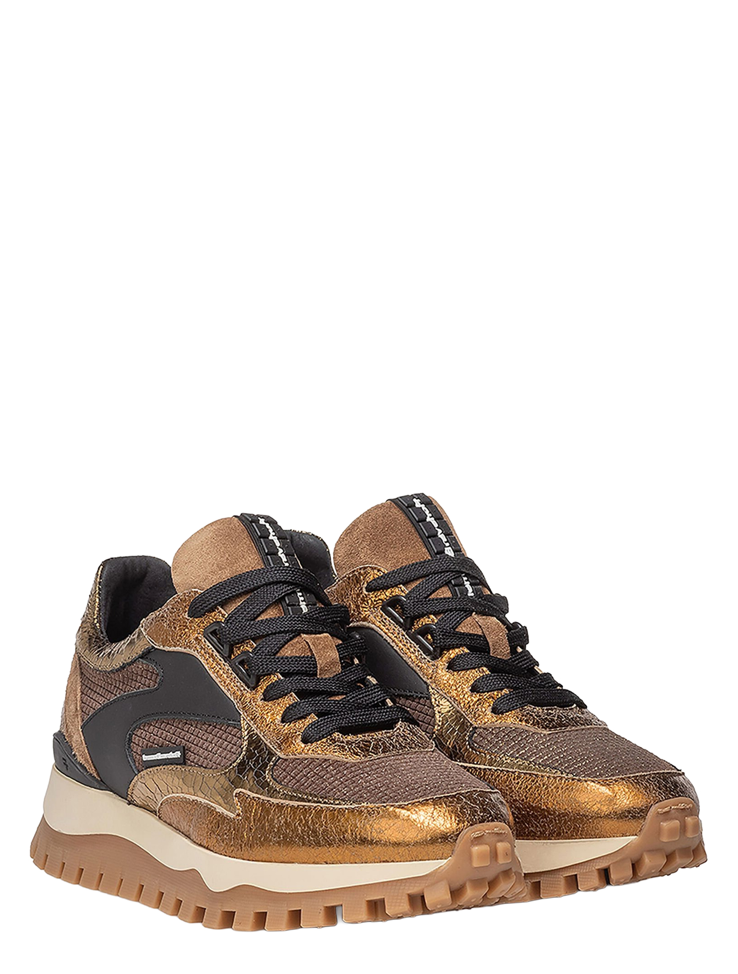 Floris van Bommel - Grommi SFW-10127 91-01 Gold G-Wijdte - Sneakers - Dames - Lage Sneakers - 50094_53_2