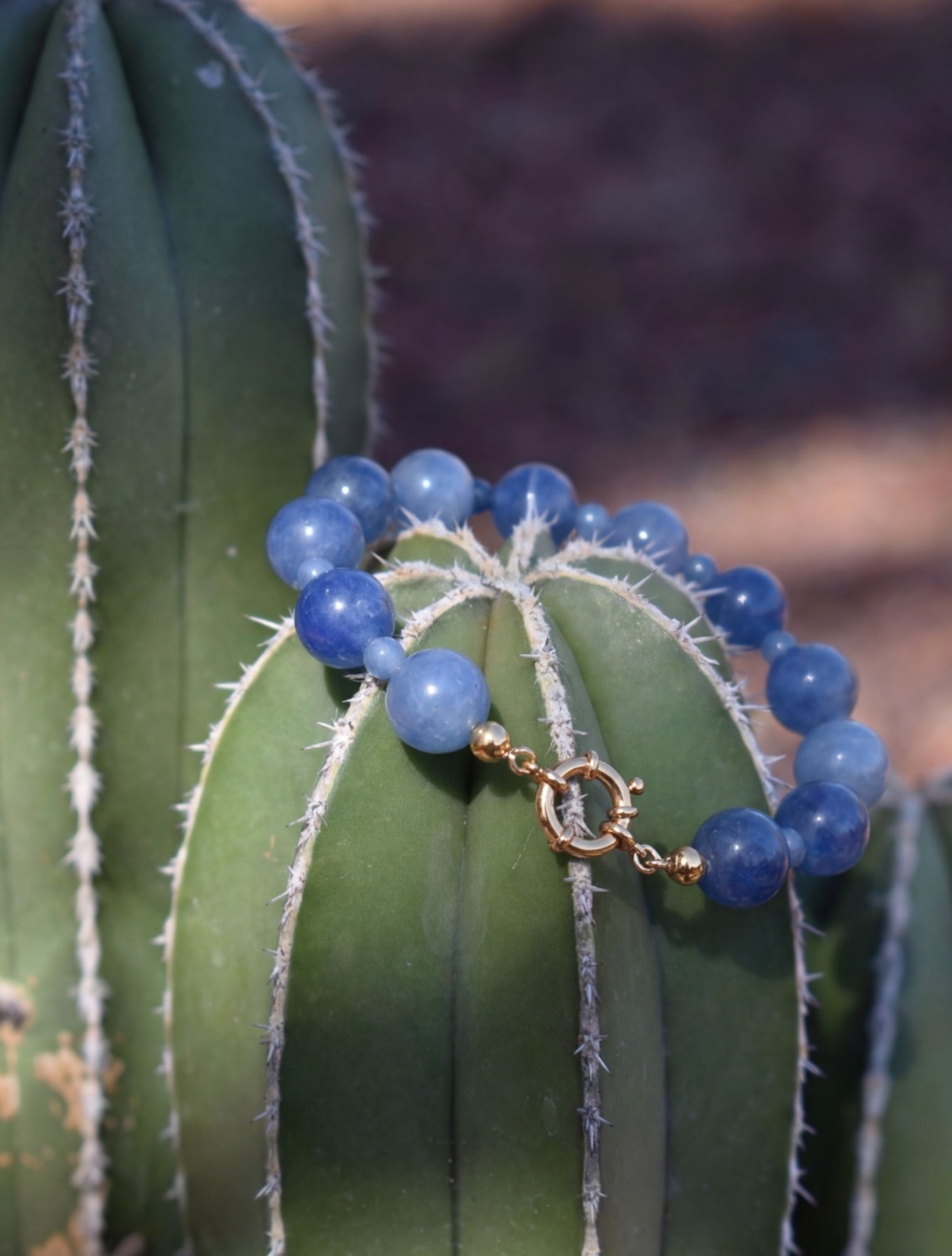 Studio Frenchie - Bracelet Denim Blue Denim Blue - Dames - Sieraden - 52625_33_2