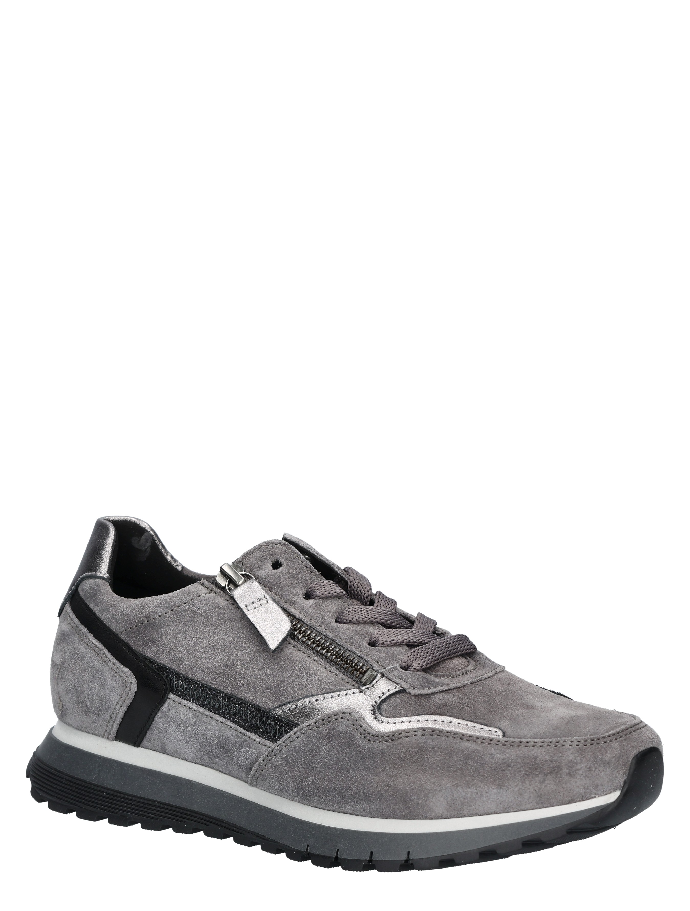 Gabor - 76.378.40 Grey H-Wijdte - Dames - Veterschoenen - Casual Veterschoenen - 48225_99_3