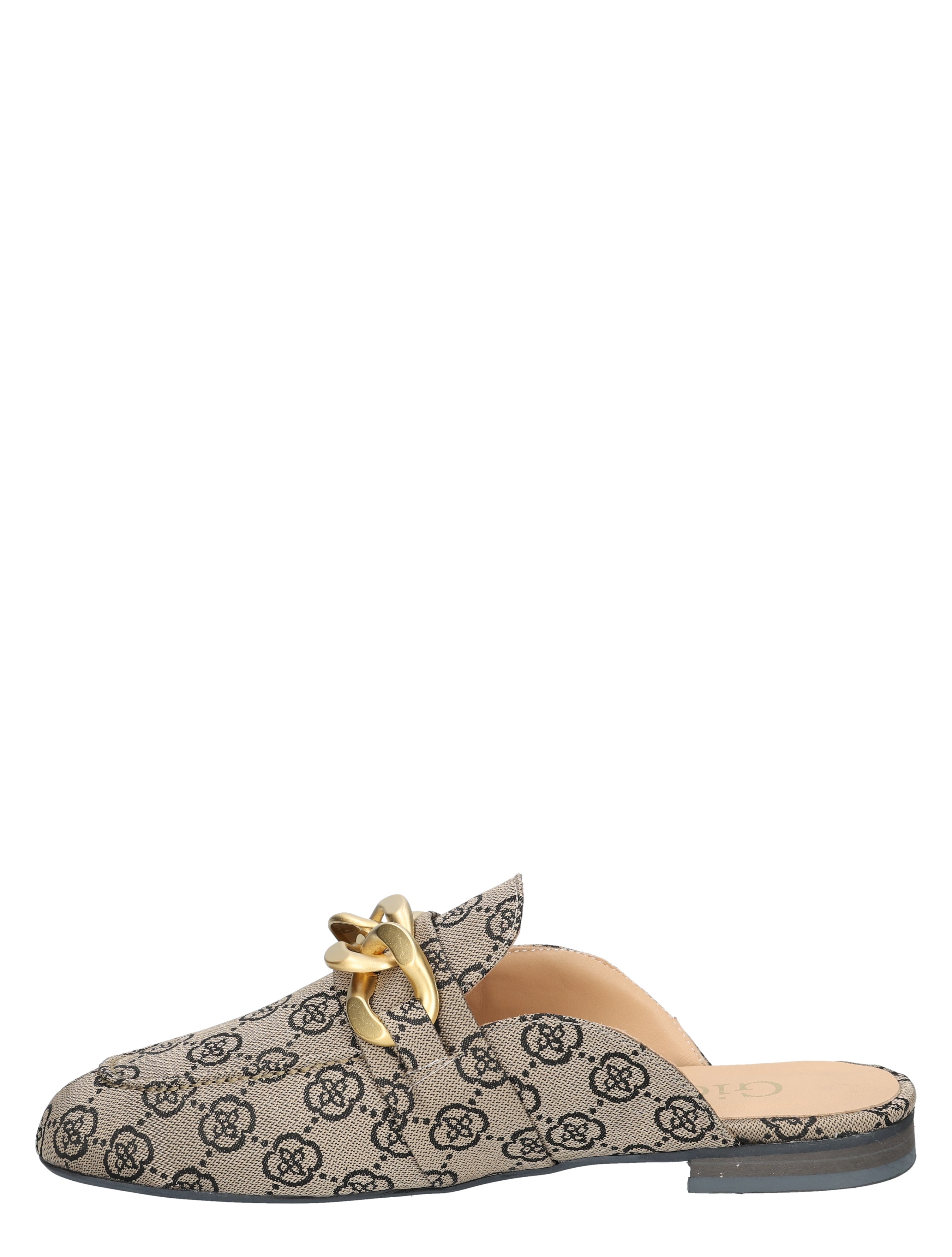 Gioia - Tianna 2610144 Textiel Flower Beige - Dames - Muiltjes - 50876_77_2