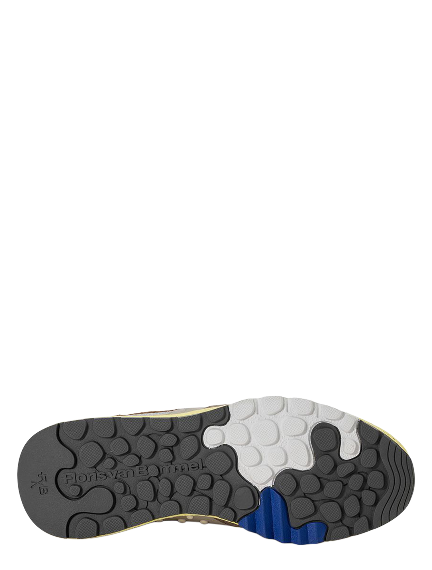 Floris van Bommel - De Treener 10154 01.52 Taupe G+Wijdte - Heren - Lage Sneakers - Sneakers - 51414_32_5